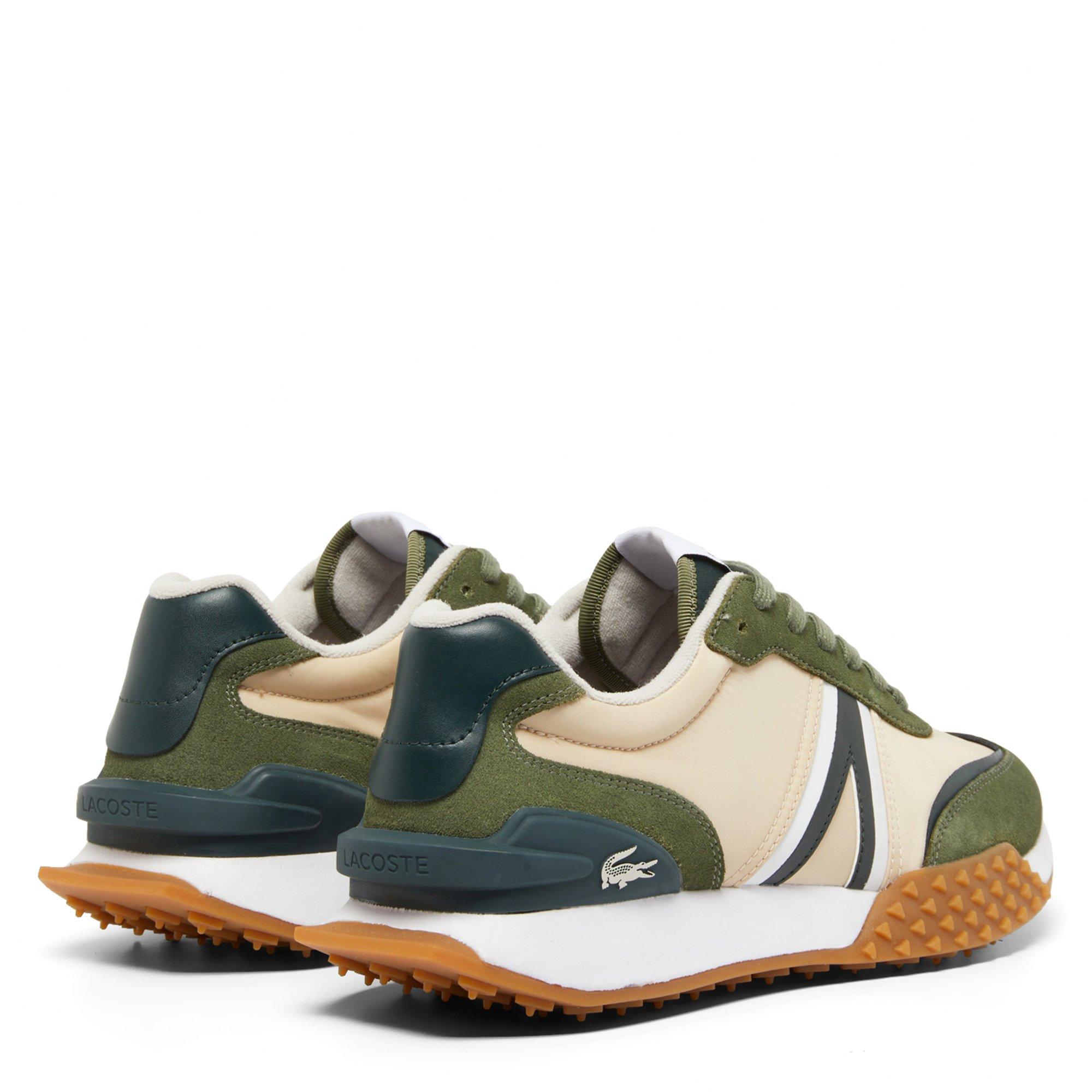 KHK/OFF WHT - Lacoste - L-Spin Deluxe Mens Shoes - 3