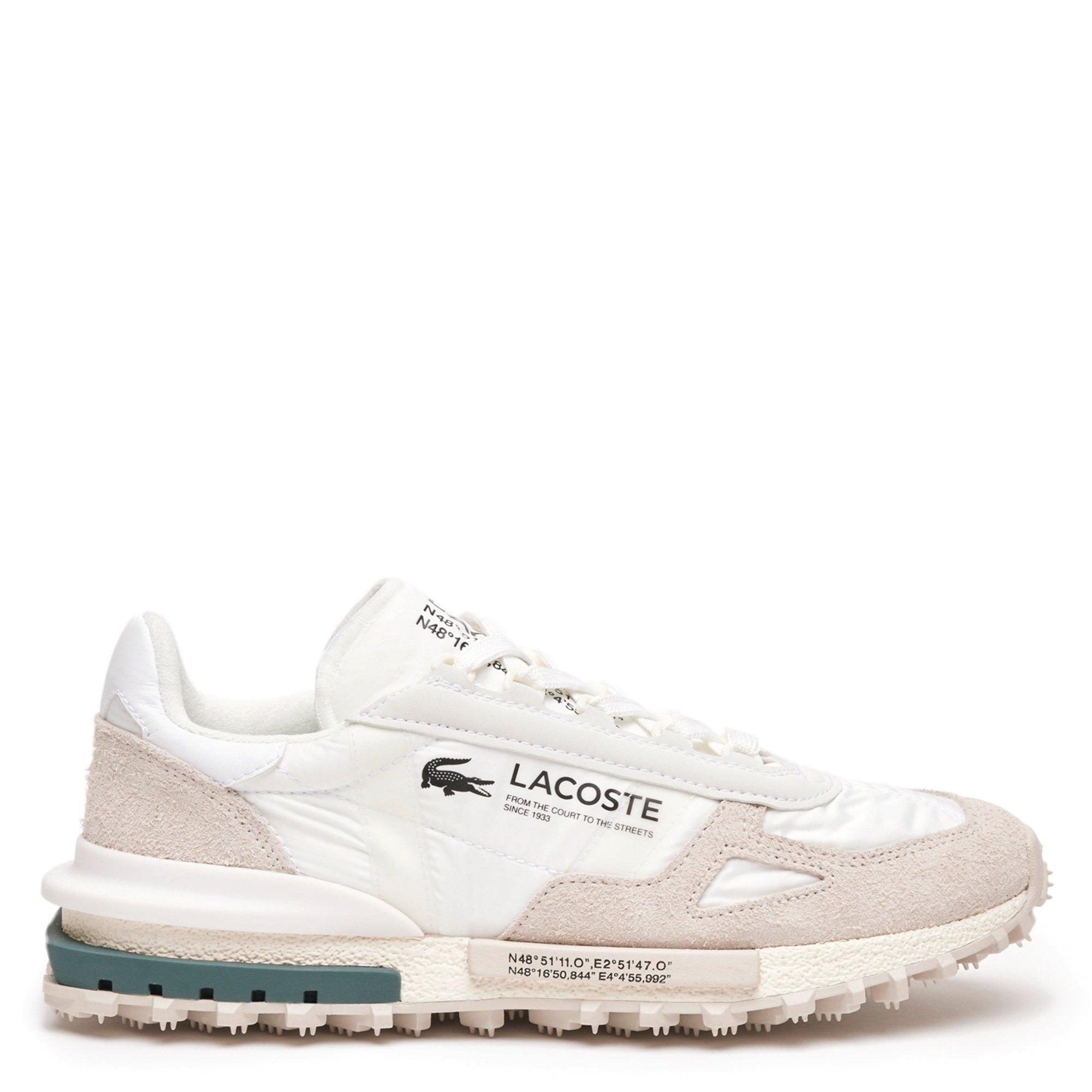 WHT/DK GRN - Lacoste - Elite Active Mens Shoes - 1