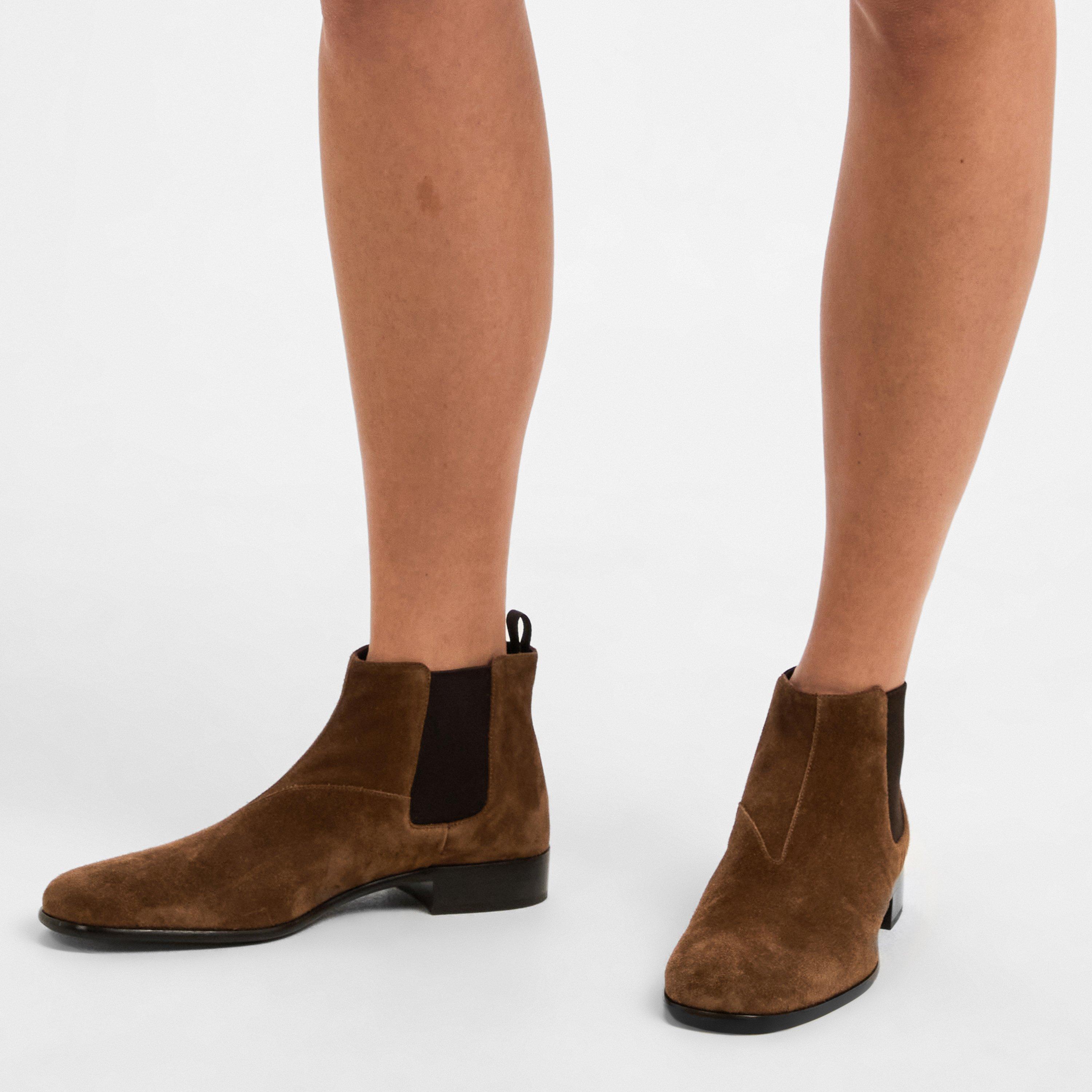 Cacao - Prada - Women's Chelsea Boots - 3