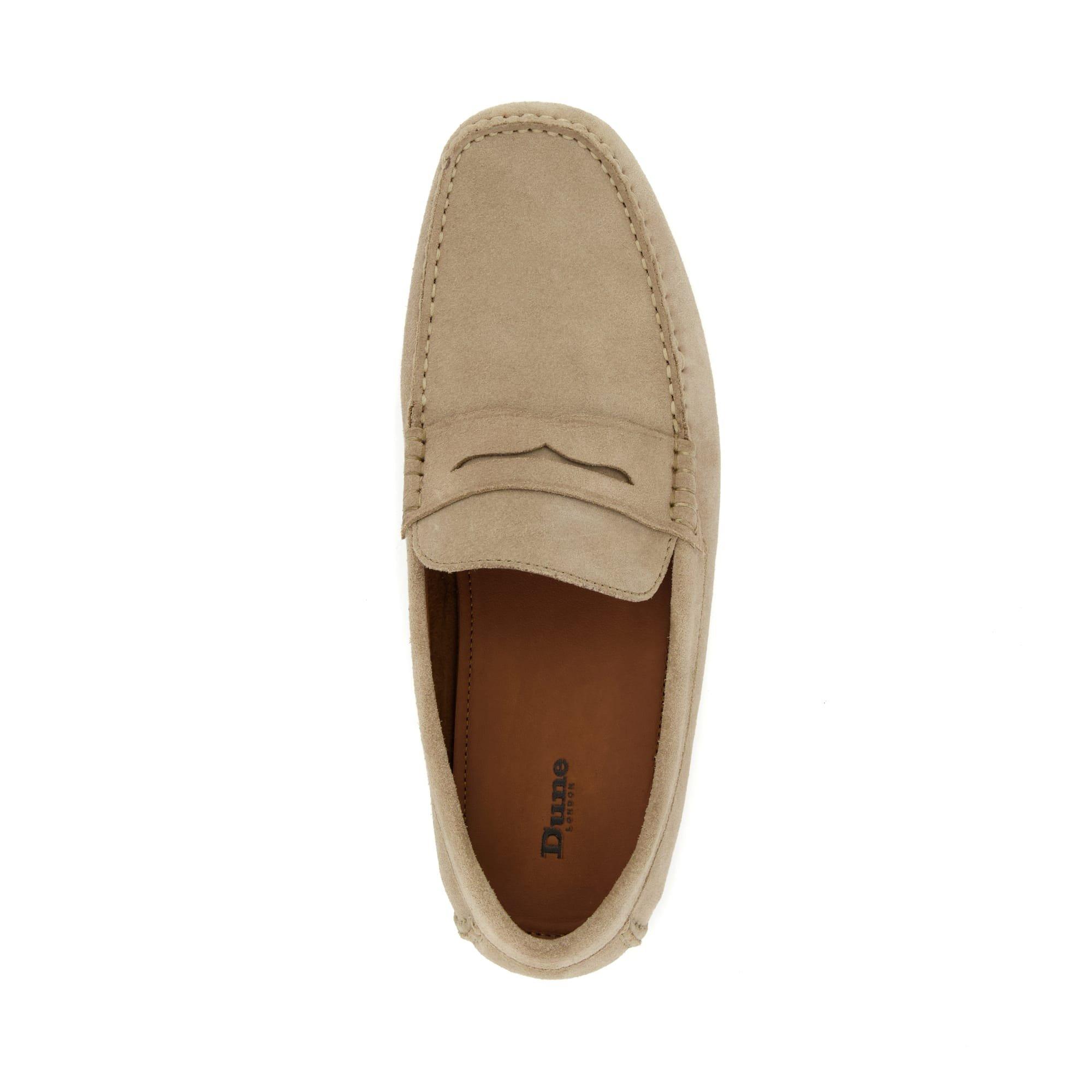 Sandfarvet ruskind 130 - Dune London - Bradlay  Moccasin Loafers - 5