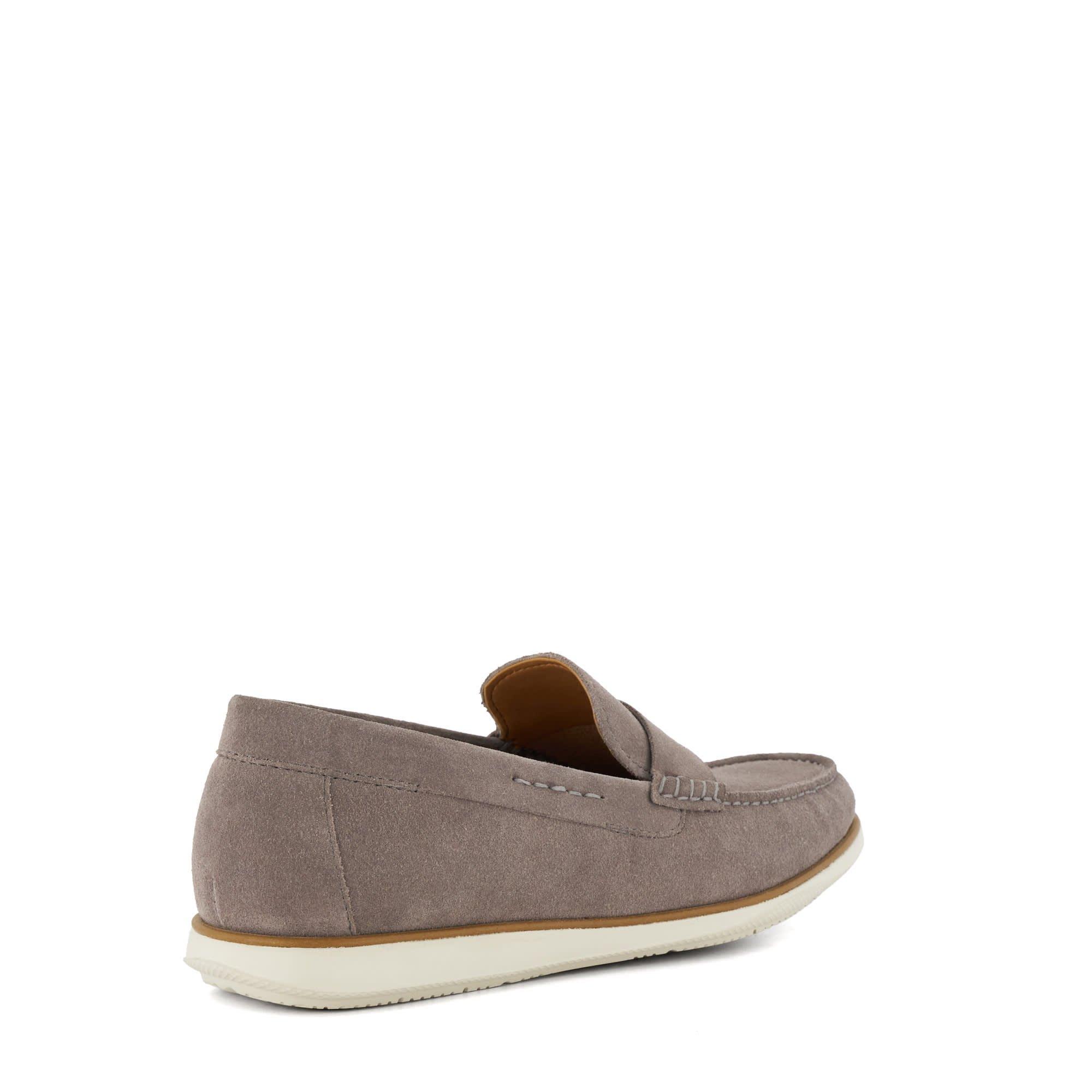 Camoscio grigio 297 - Dune London - Berkly Penny Loafers - 3