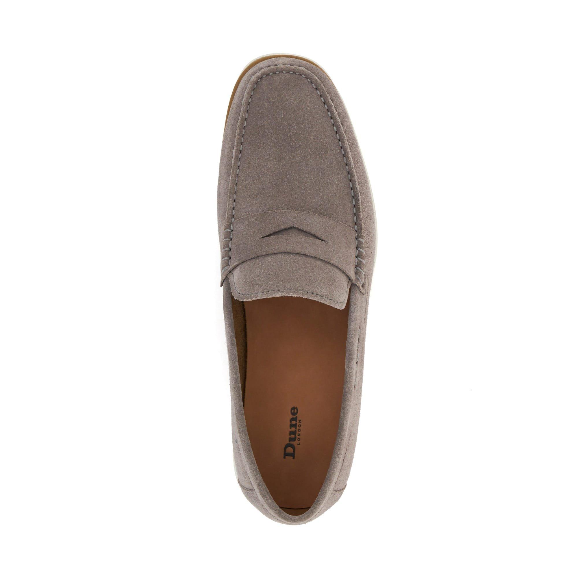 Camoscio grigio 297 - Dune London - Berkly Penny Loafers - 4