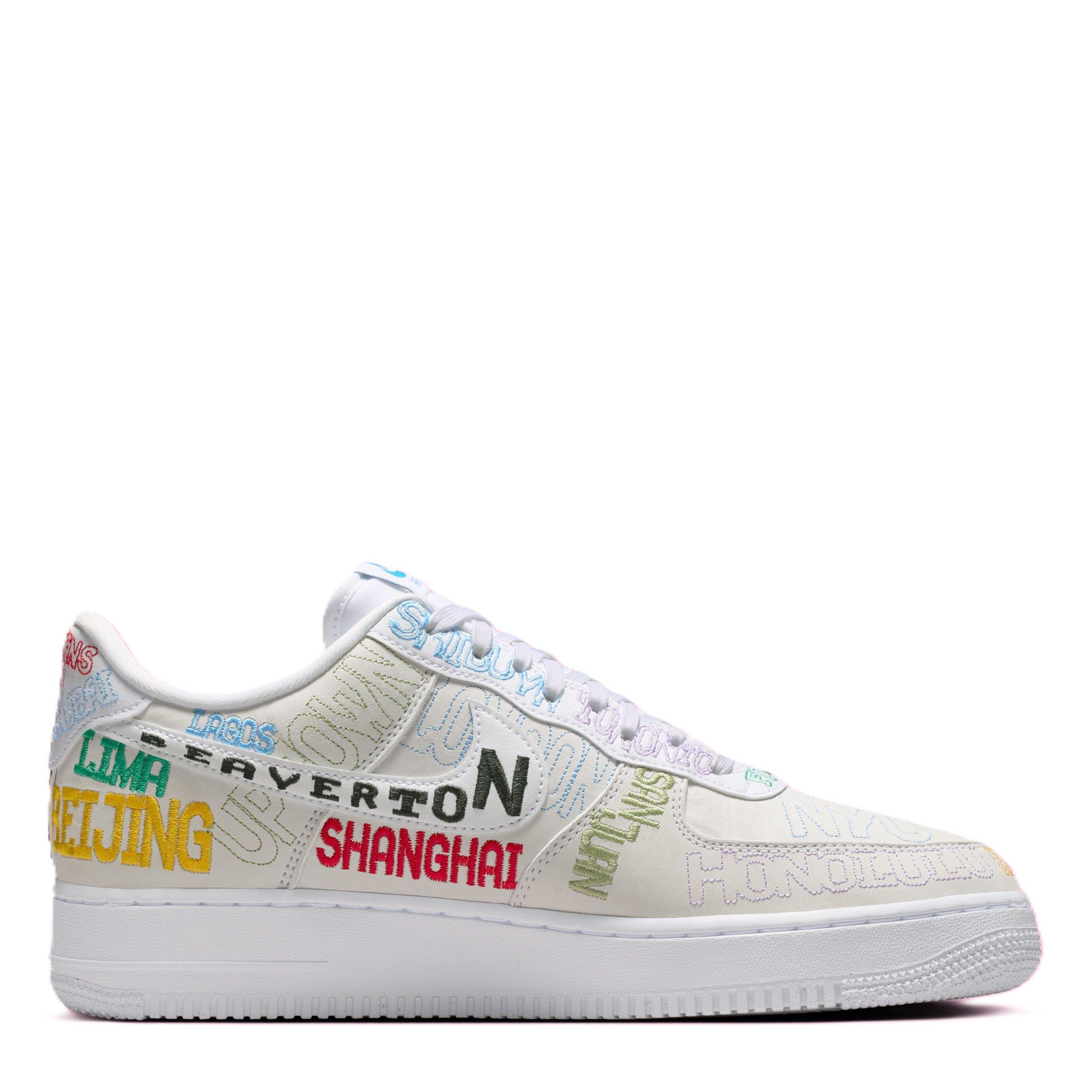 White/White - Nike - Men's Air Force Trainers - 1