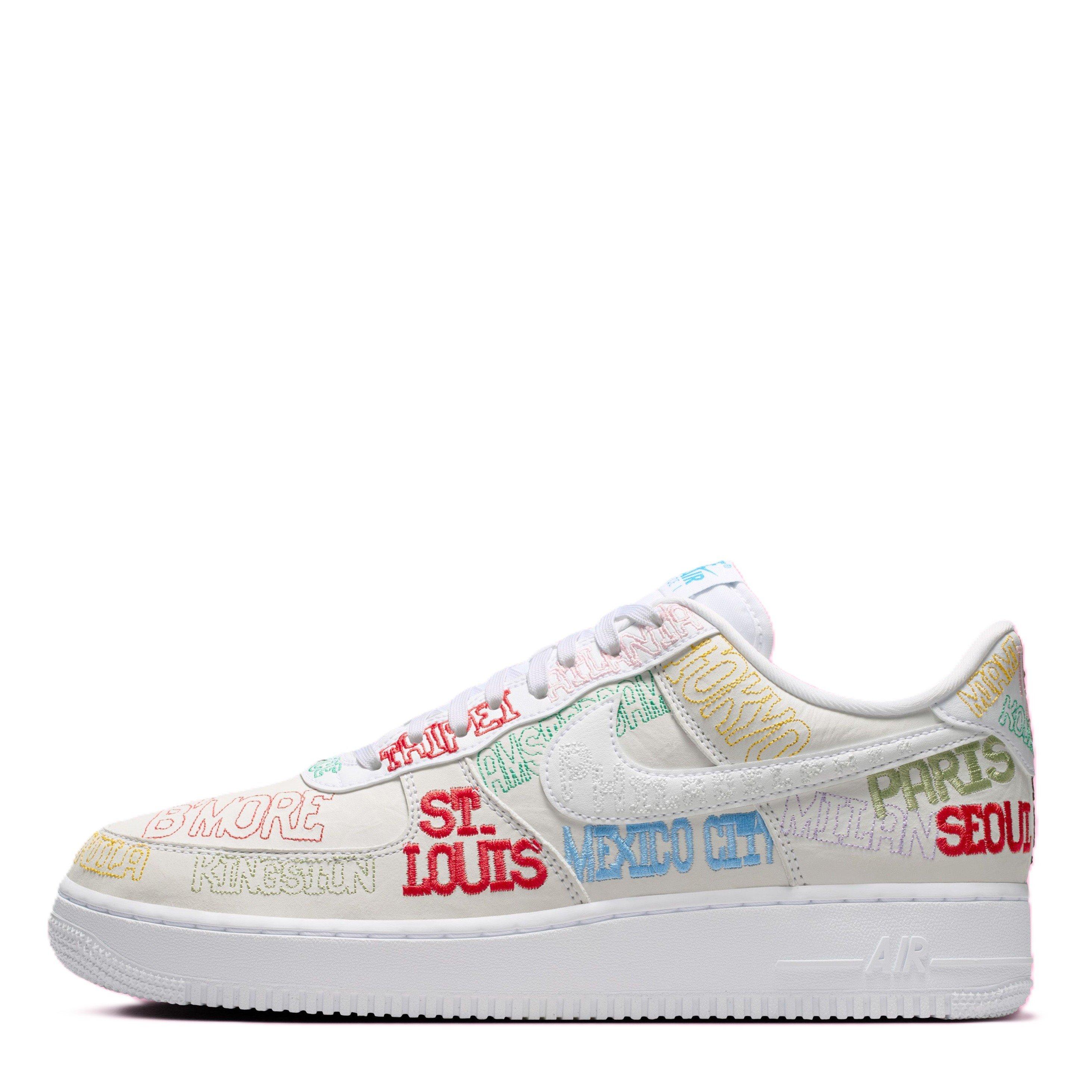 White/White - Nike - Men's Air Force Trainers - 2