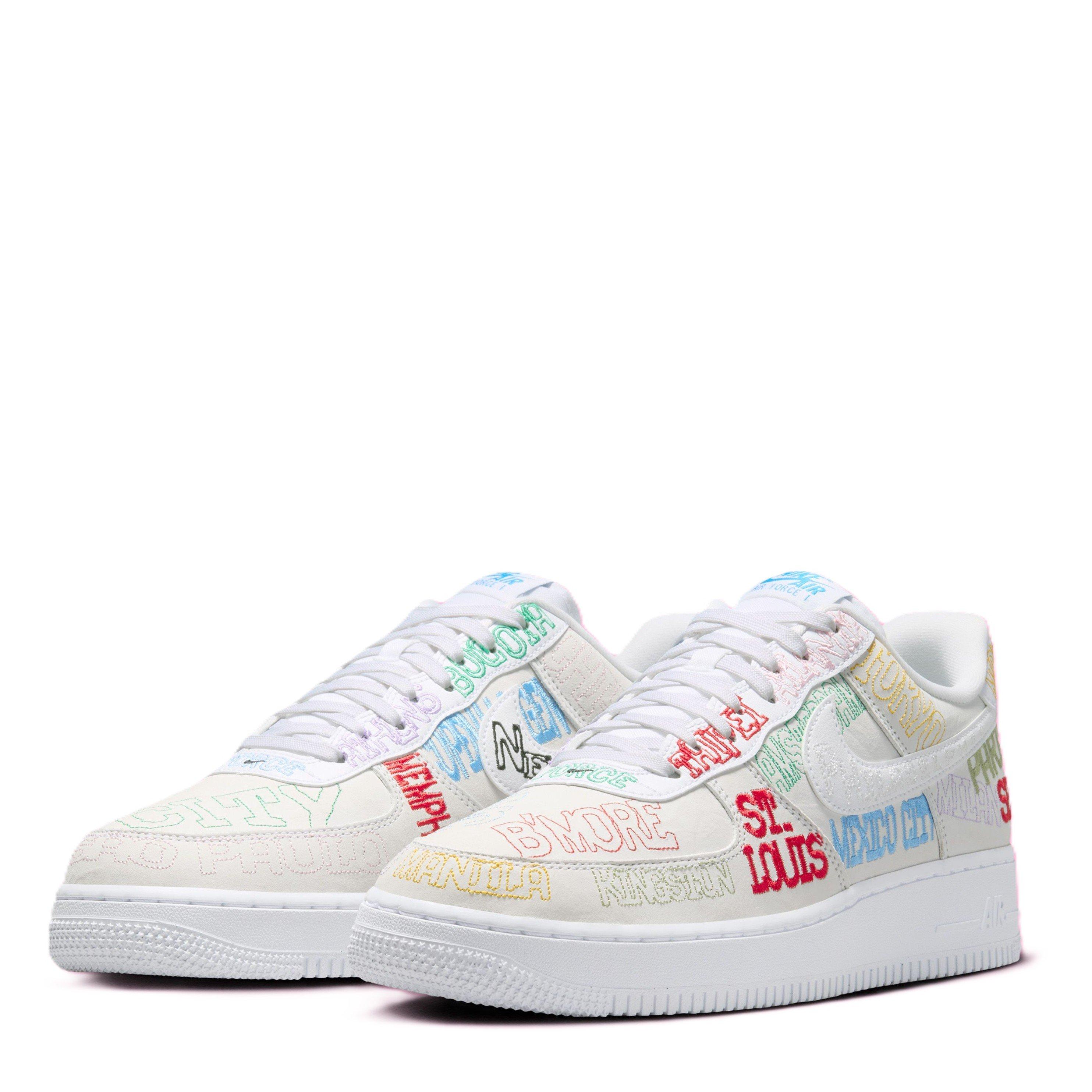 White/White - Nike - Men's Air Force Trainers - 3