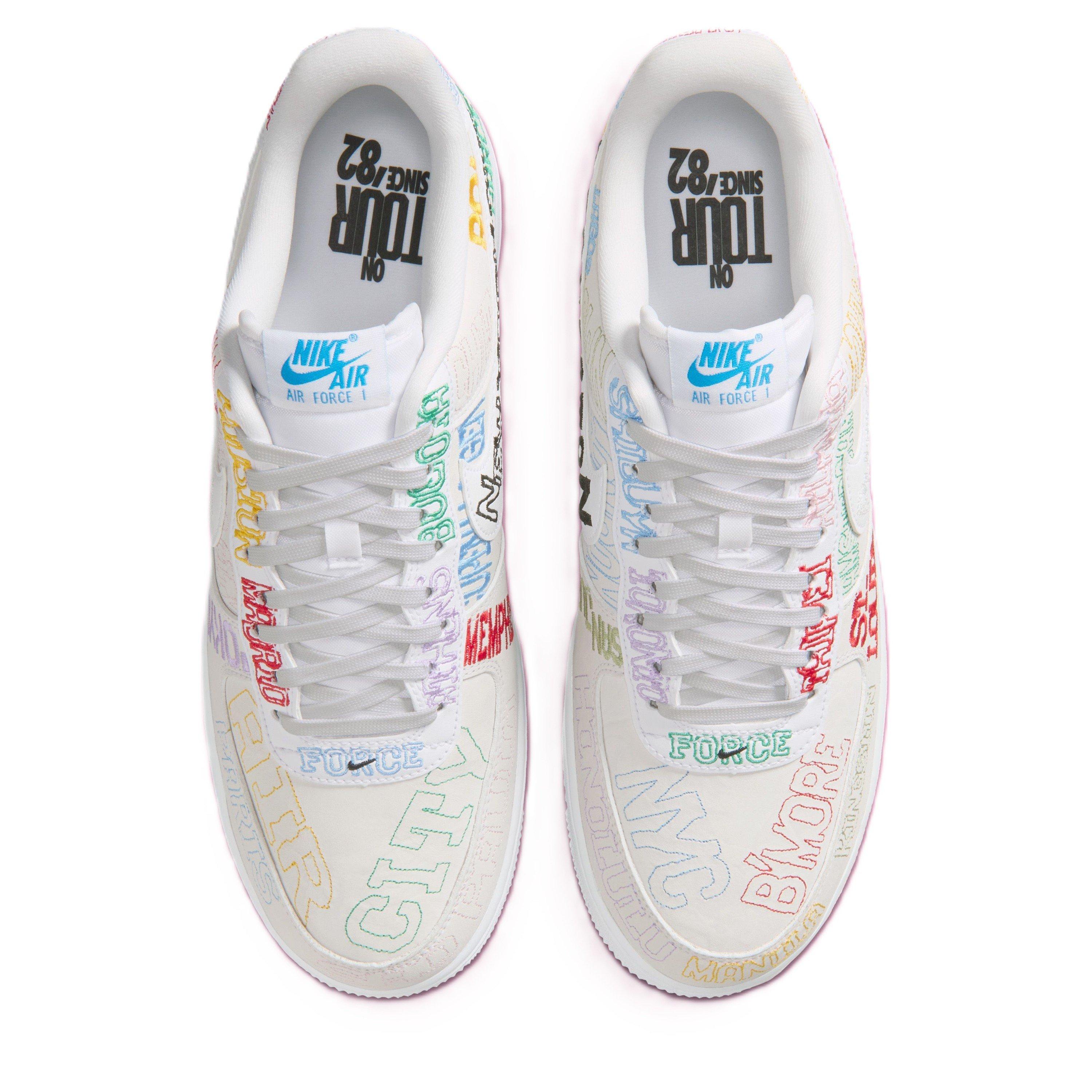 White/White - Nike - Men's Air Force Trainers - 5