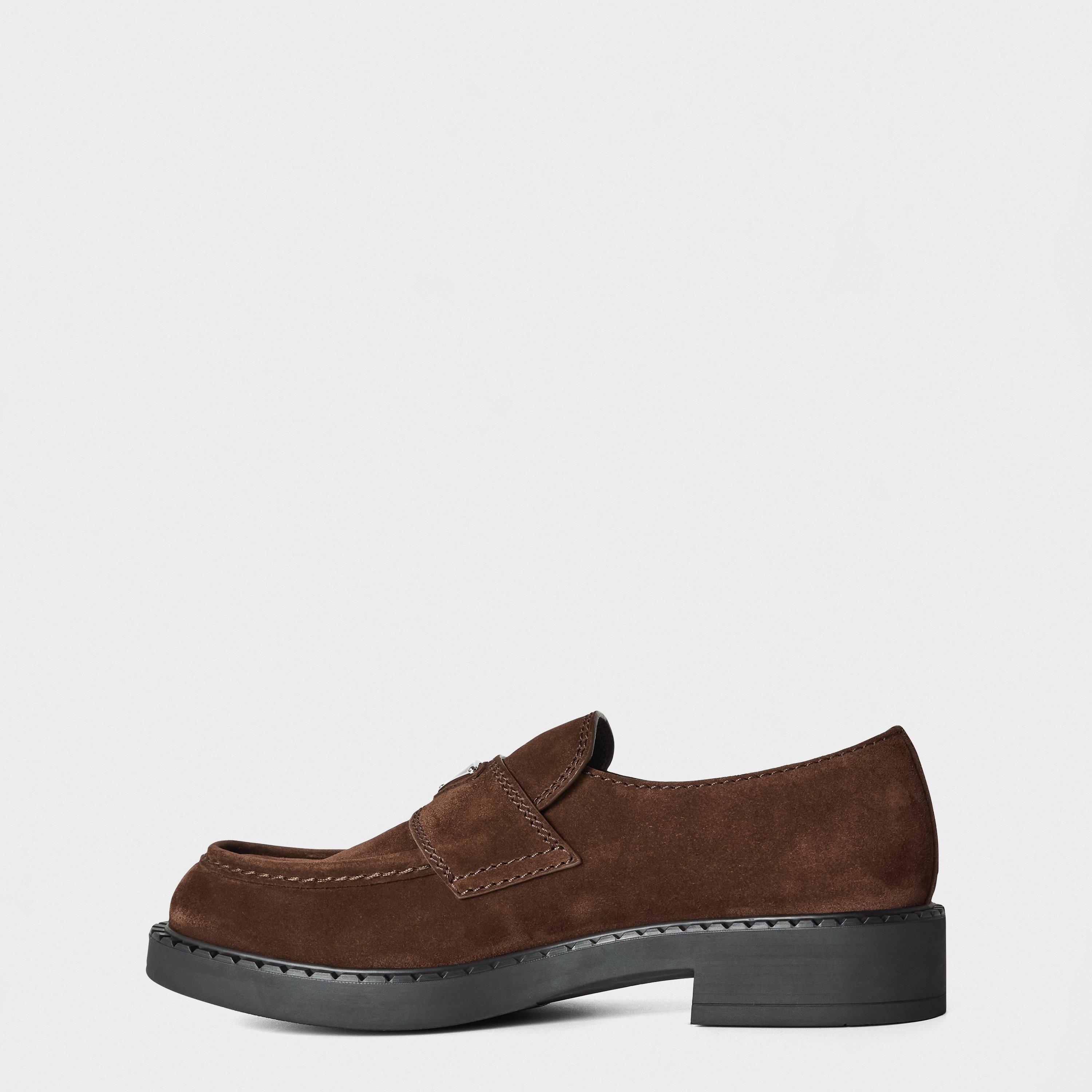 Dark Brown - Prada - Men's Loafers - 2