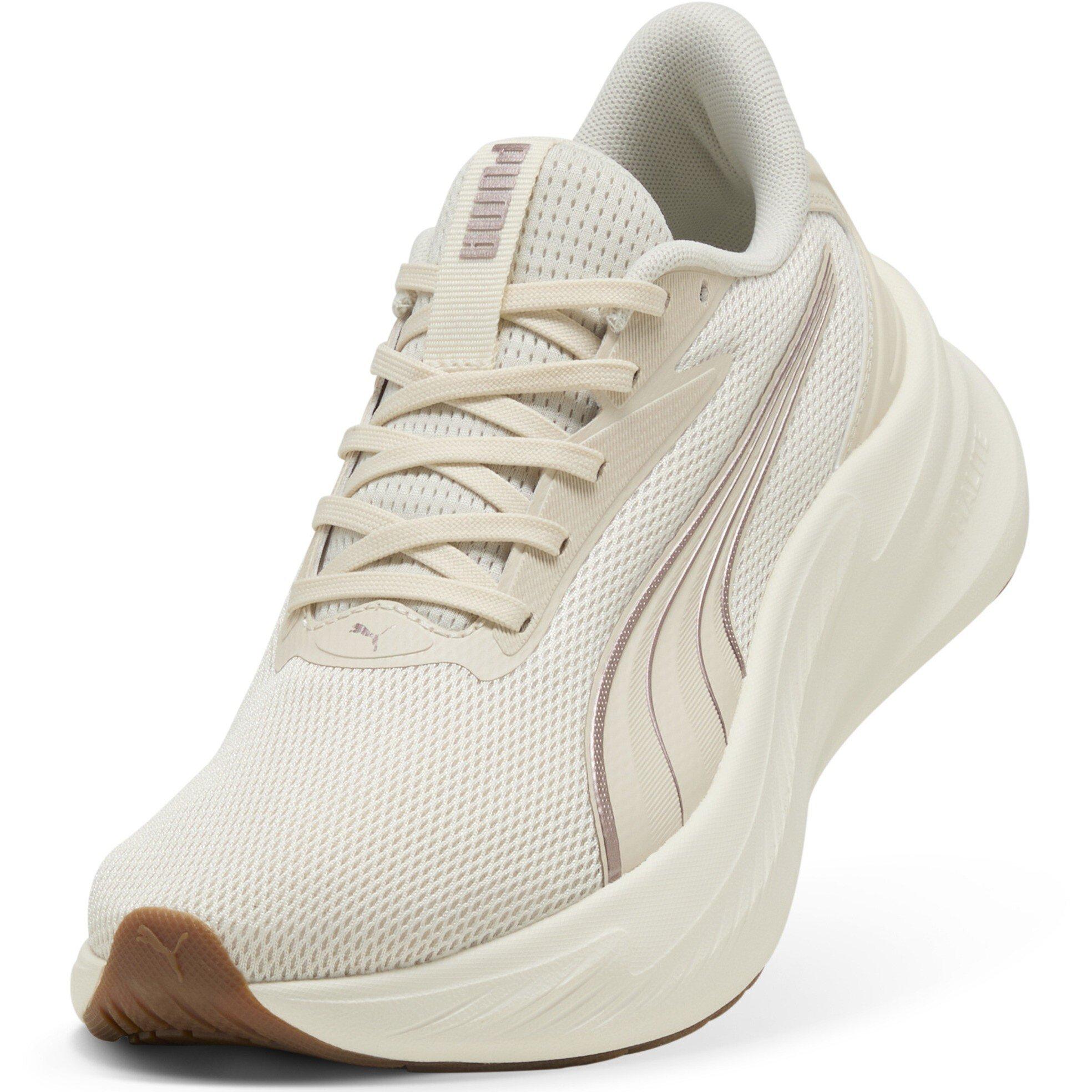 Snow/Wht-Rose - Puma - MaxStride Lite Womens Running Shoes - 6