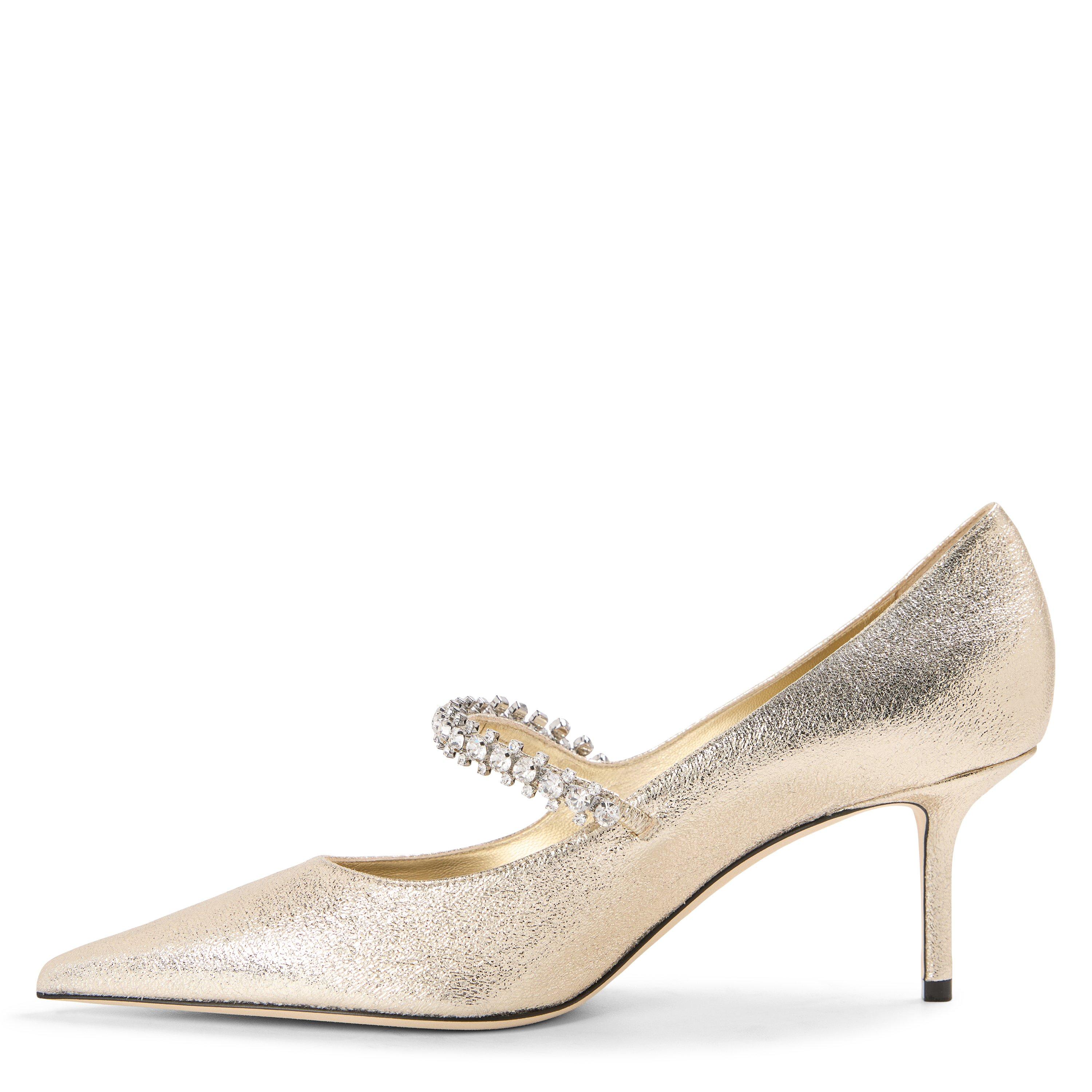 Platinum - Jimmy Choo - Women's Bing 65 Leather Mules - 2