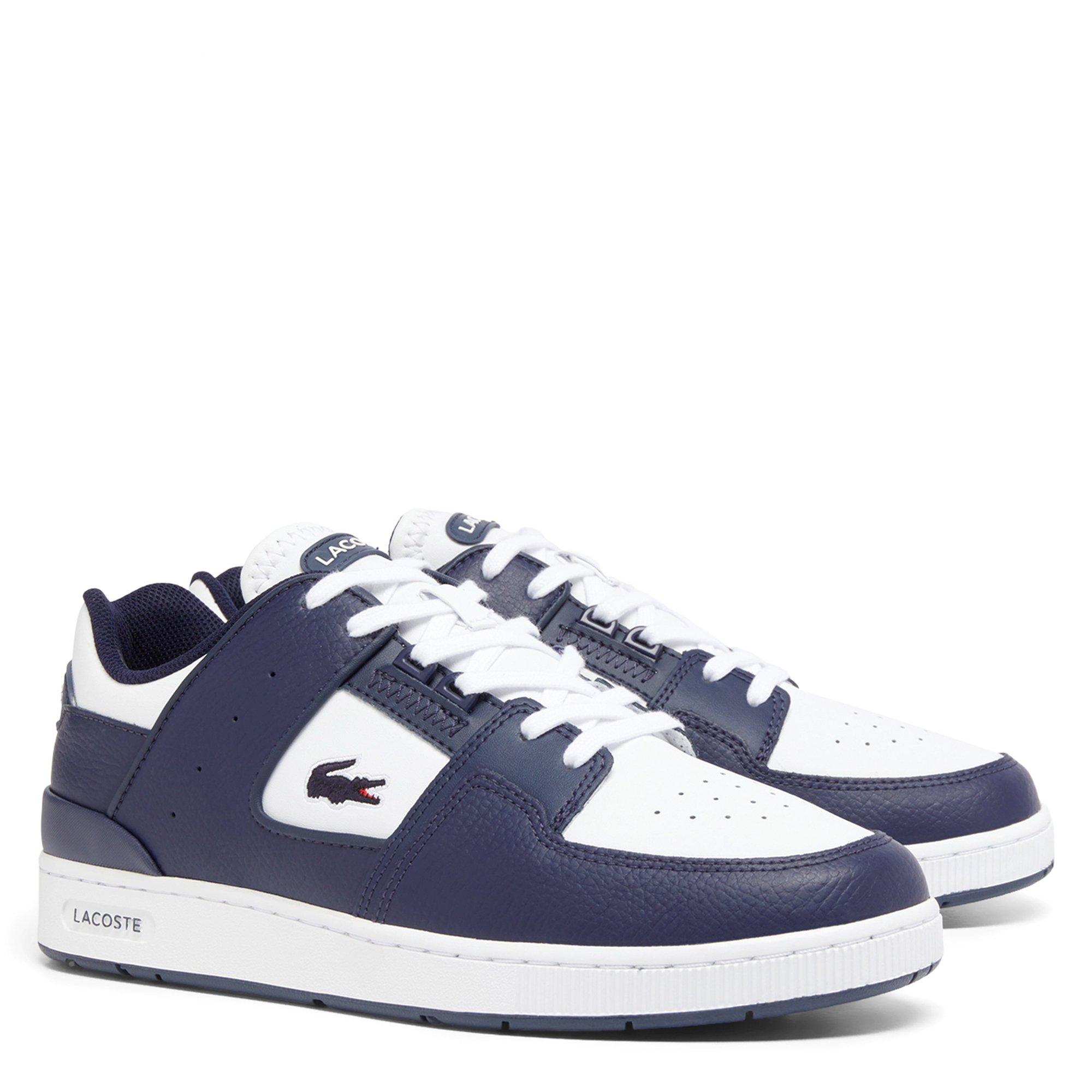 NVY/WHT - Lacoste - Court Cage Mens  Leather Shoes - 2