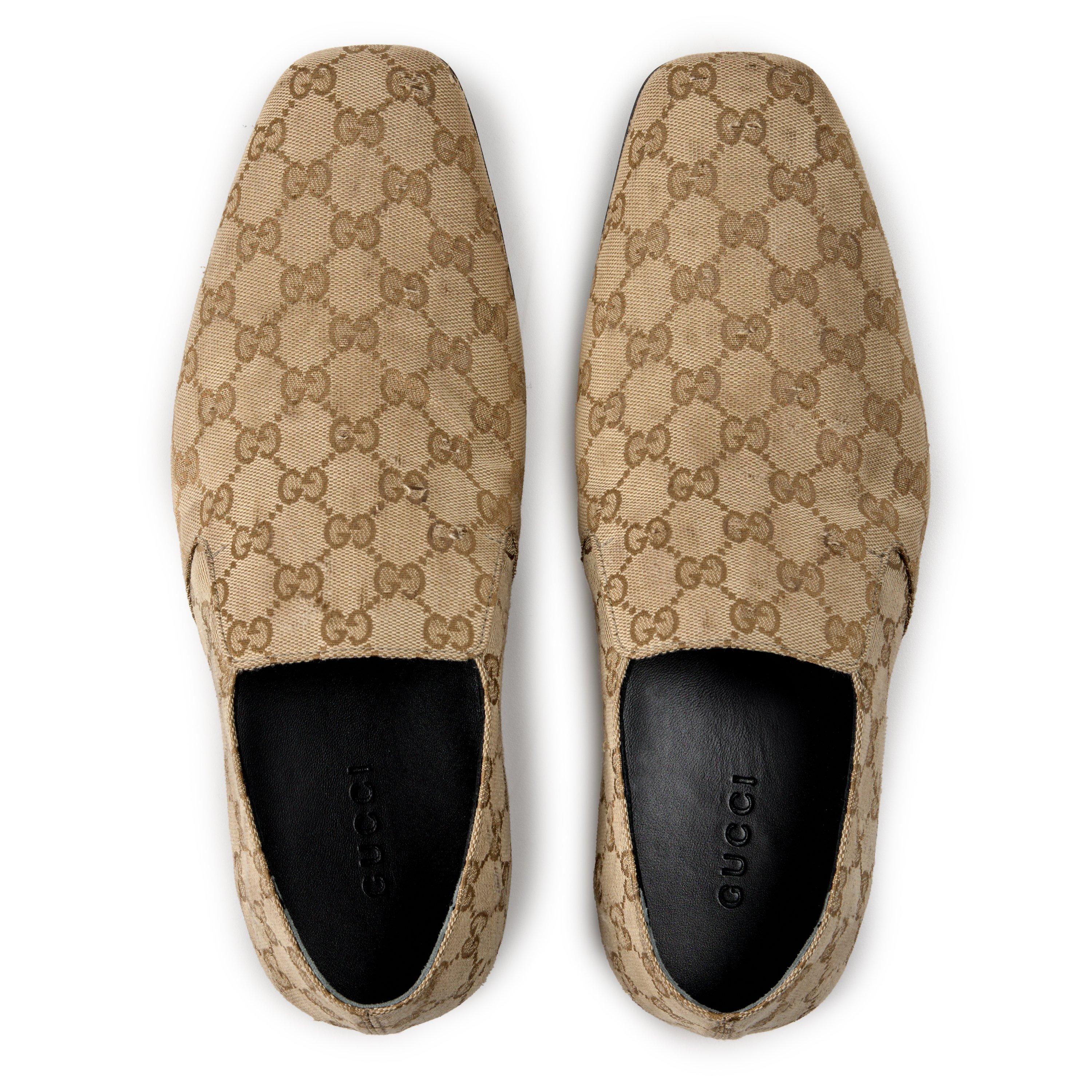 Beige Ebony GG - Gucci - Gucci Cupertino Loaf Sn64 - 4