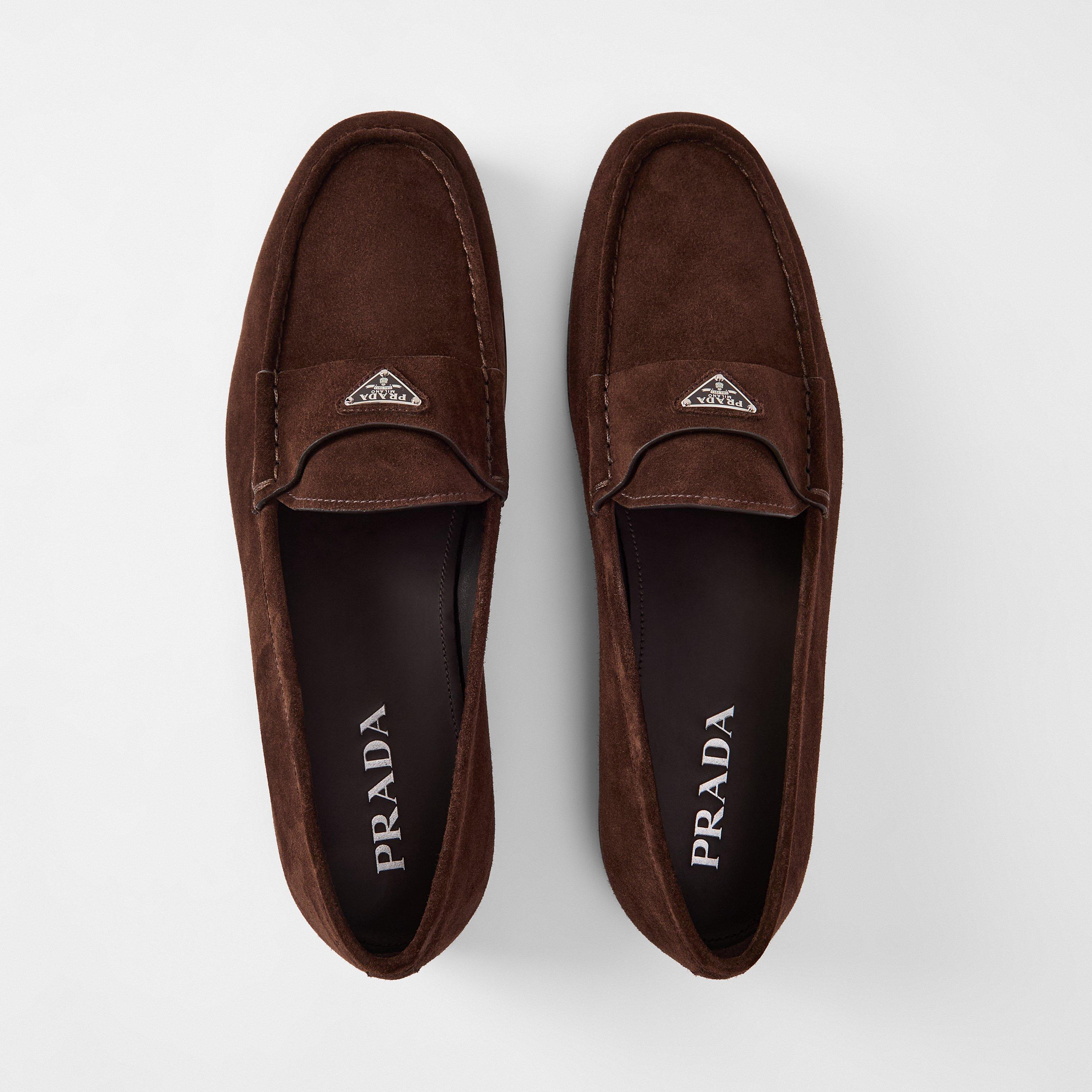 Dark Brown - Prada - Men's Loafers - 5