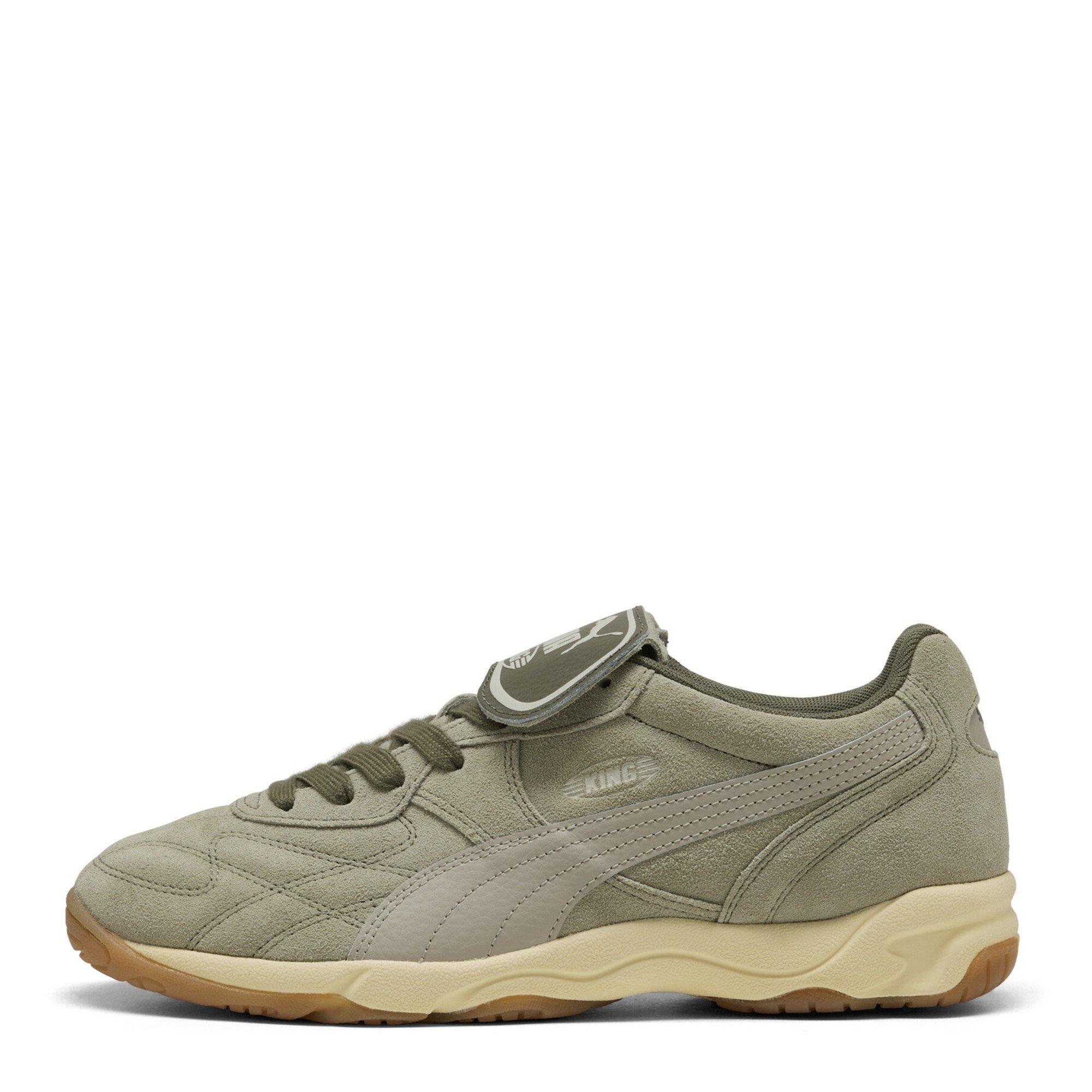 Lux Army-Crea - Puma - Men's King Indoor Suede Low-Top Trainers - 2