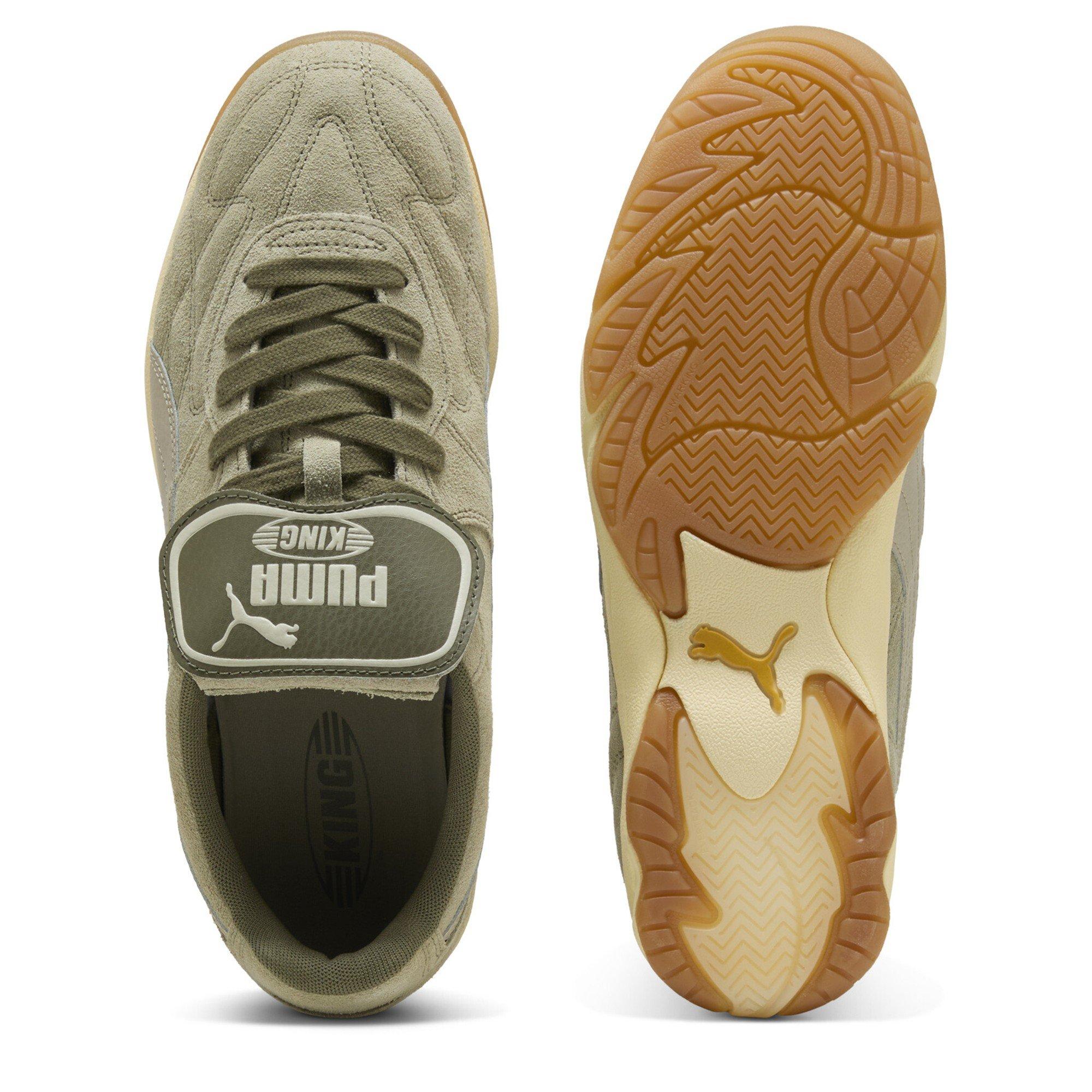 Lux Army-Crea - Puma - Men's King Indoor Suede Low-Top Trainers - 3