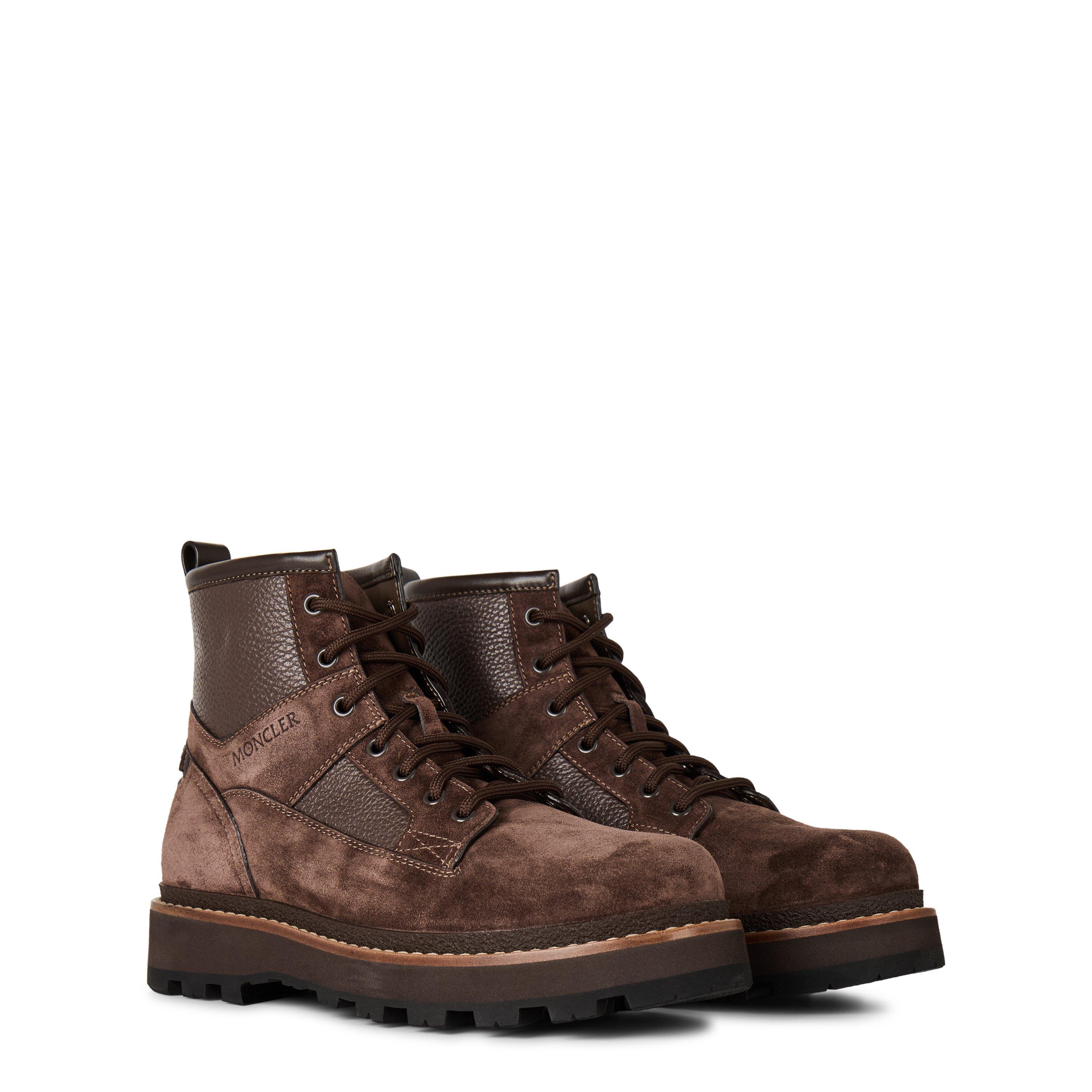 Brown 257 - Moncler - Peka Leather Hiking Boots - 4