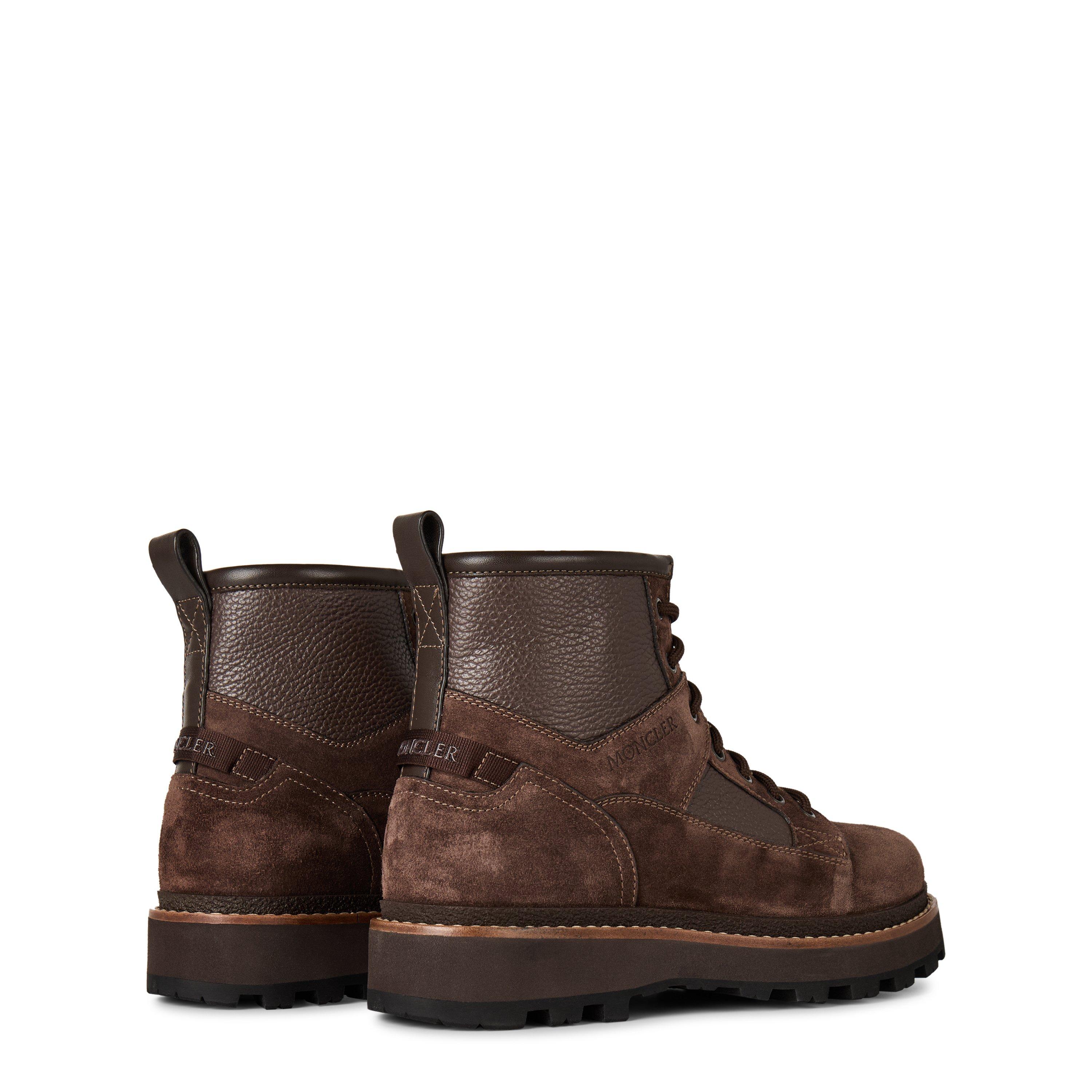 Brown 257 - Moncler - Peka Leather Hiking Boots - 5