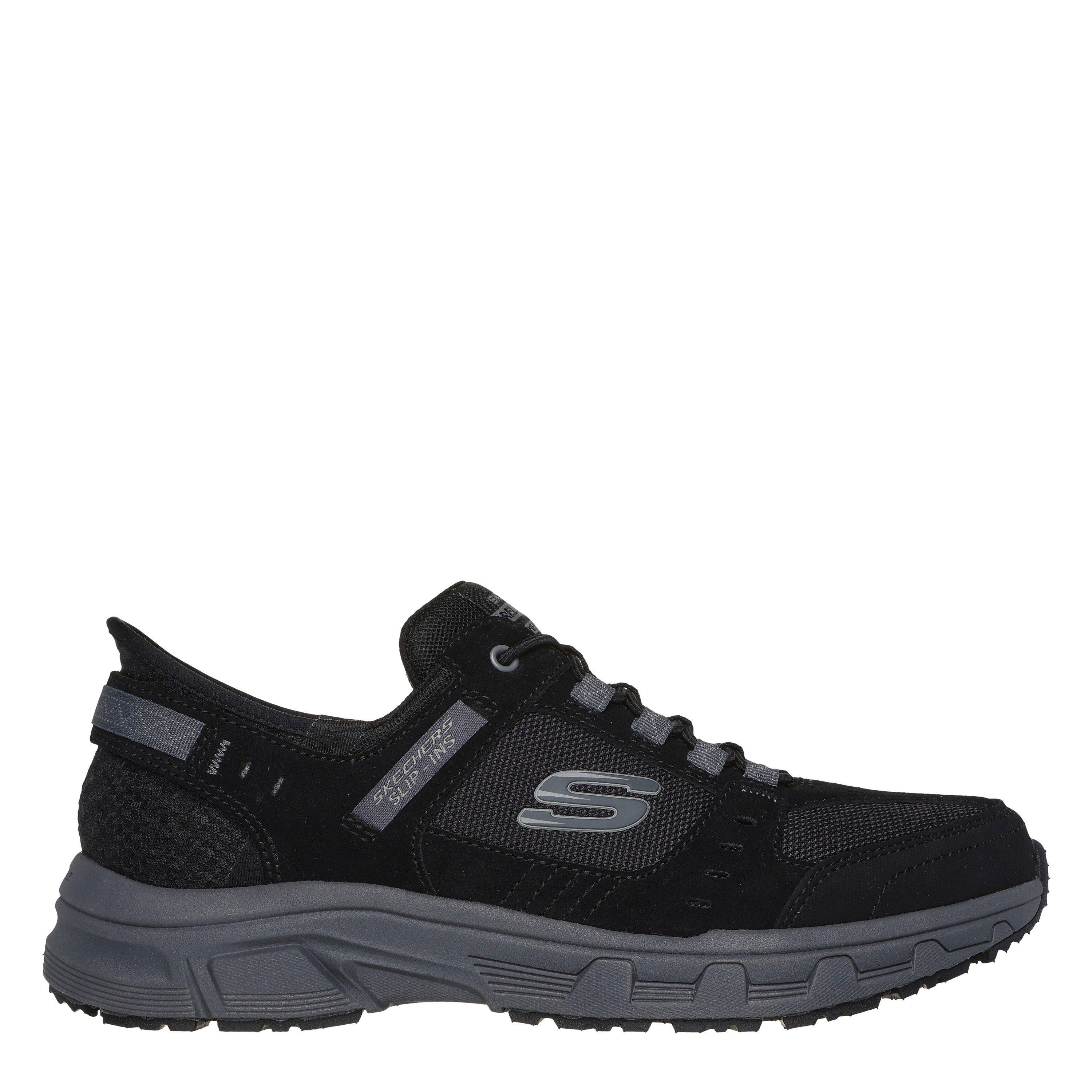 Skechers Men's Oak Canyon Slip On Runners - Black - 8 (42)