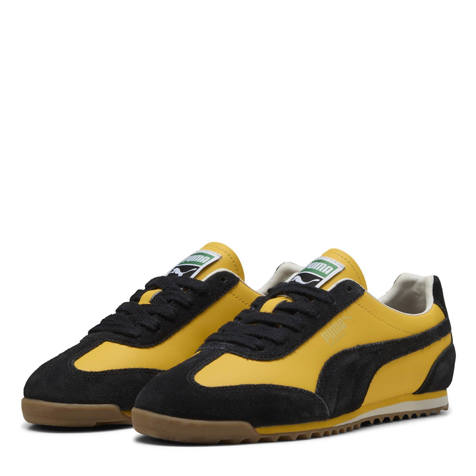 Yellow Sizzle - Puma - Men's Arizona Retro Low-Top Trainers - 1