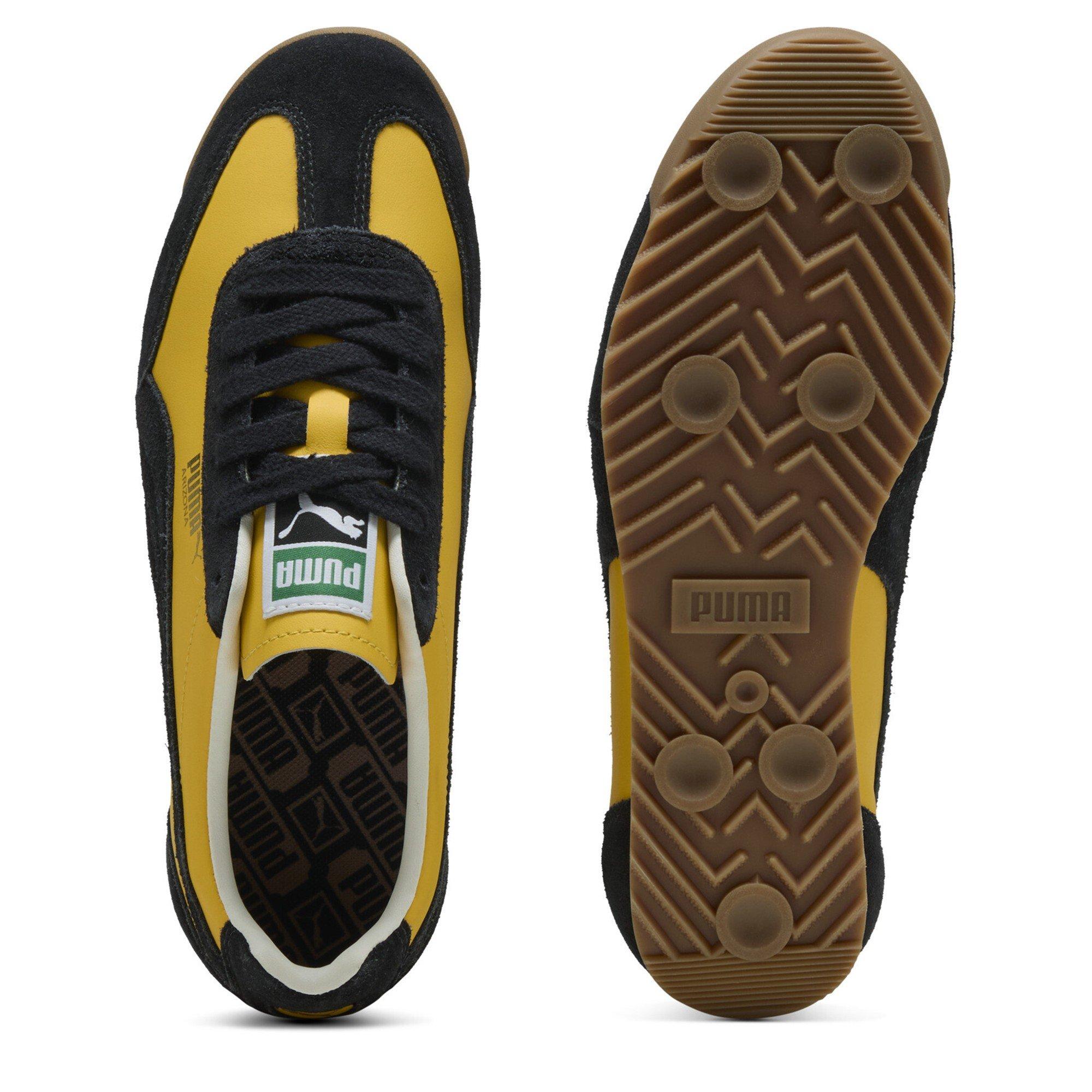 Yellow Sizzle - Puma - Men's Arizona Retro Low-Top Trainers - 3