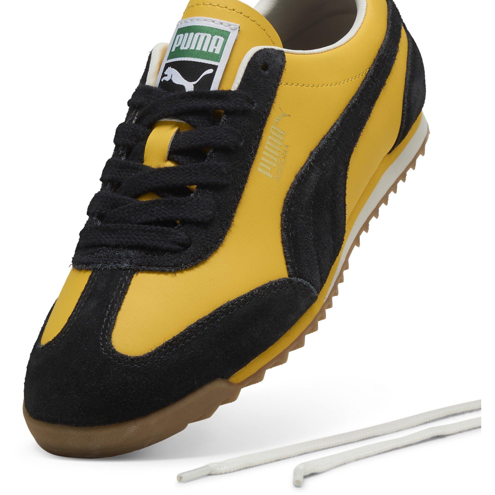Yellow Sizzle - Puma - Men's Arizona Retro Low-Top Trainers - 6