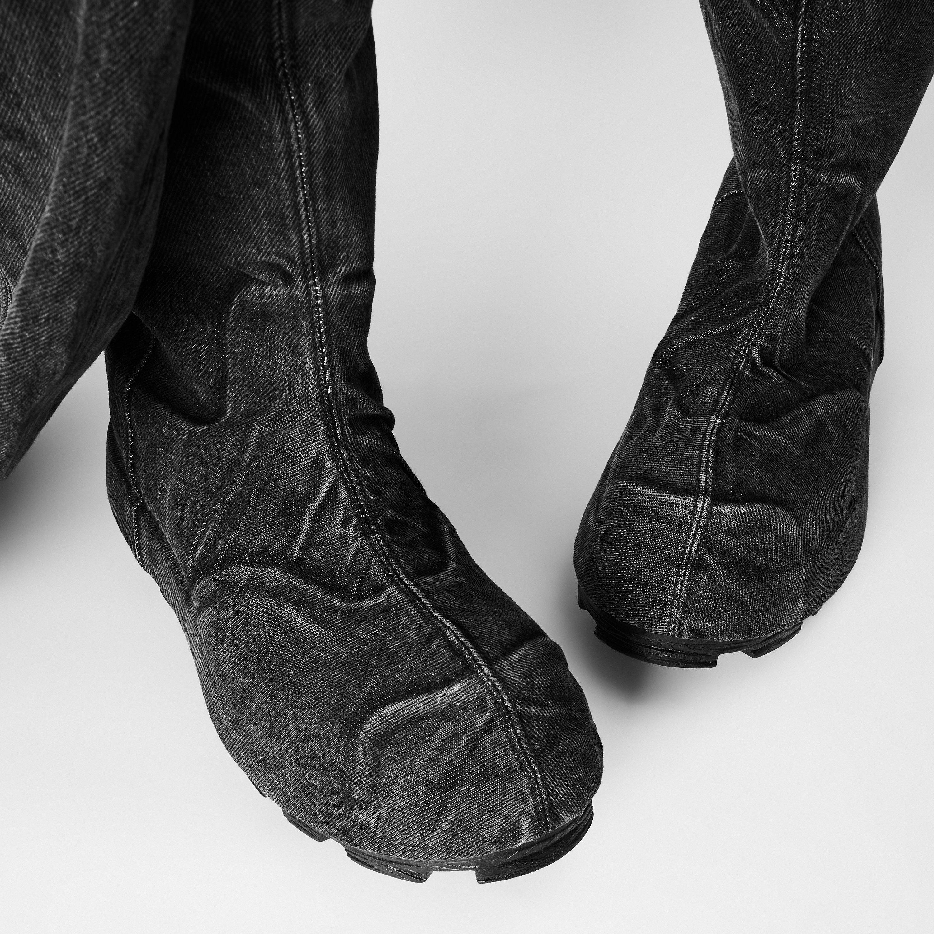 Black - Diesel - Men's Over the Knee Boots - 3