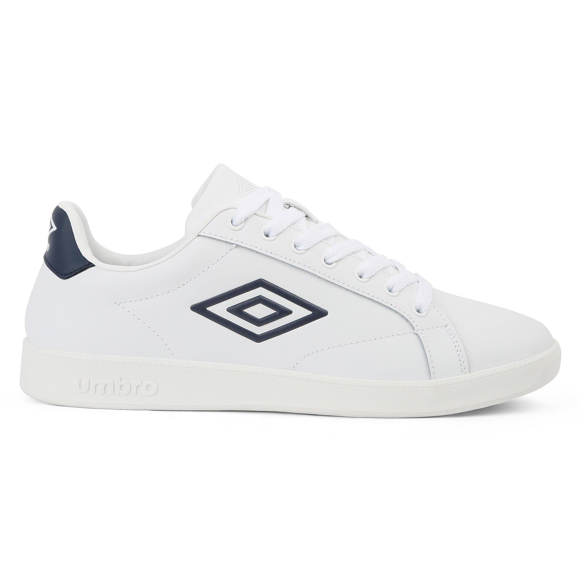White/Dark Navy - Umbro - Cheetham Court Trainers - 2