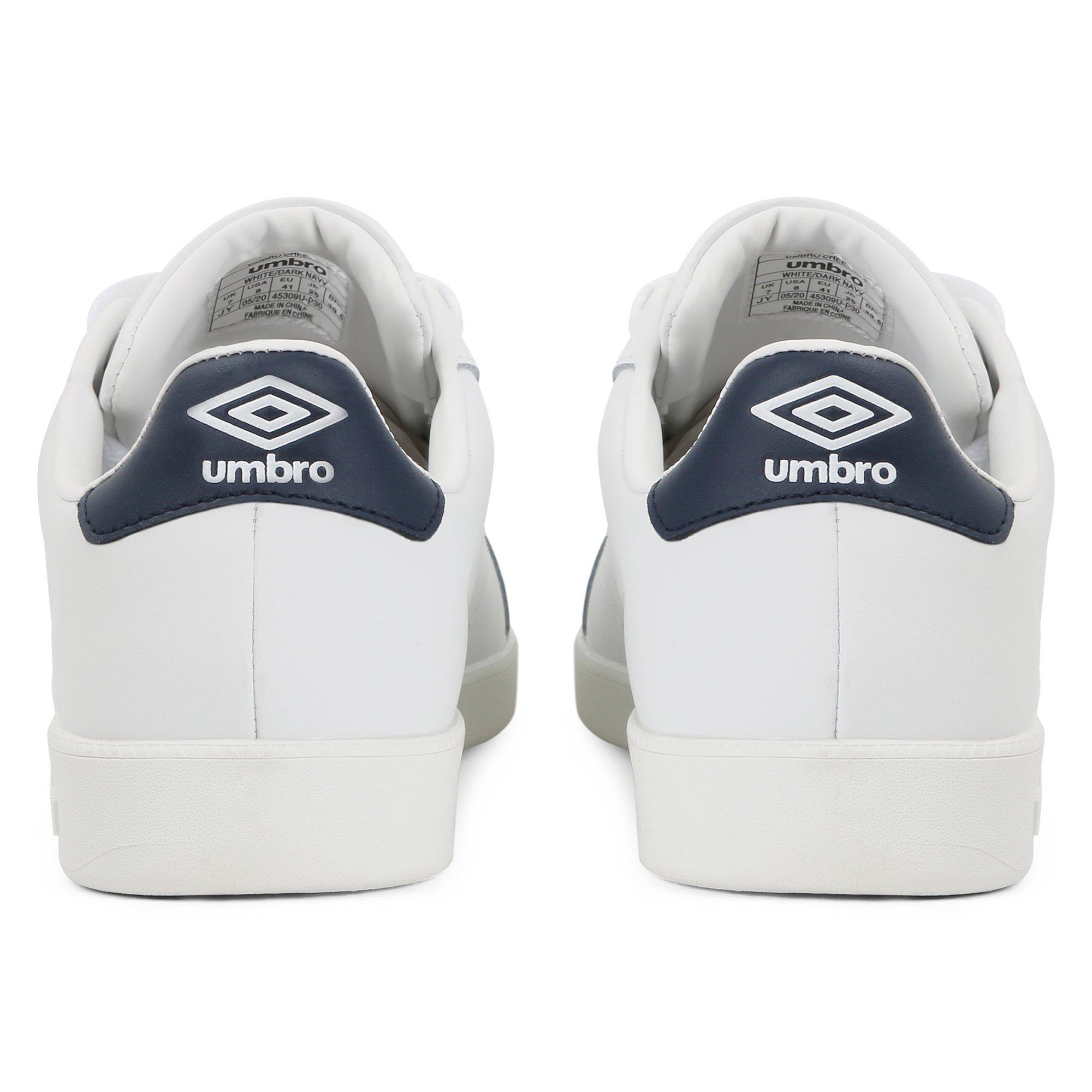 White/Dark Navy - Umbro - Cheetham Court Trainers - 5