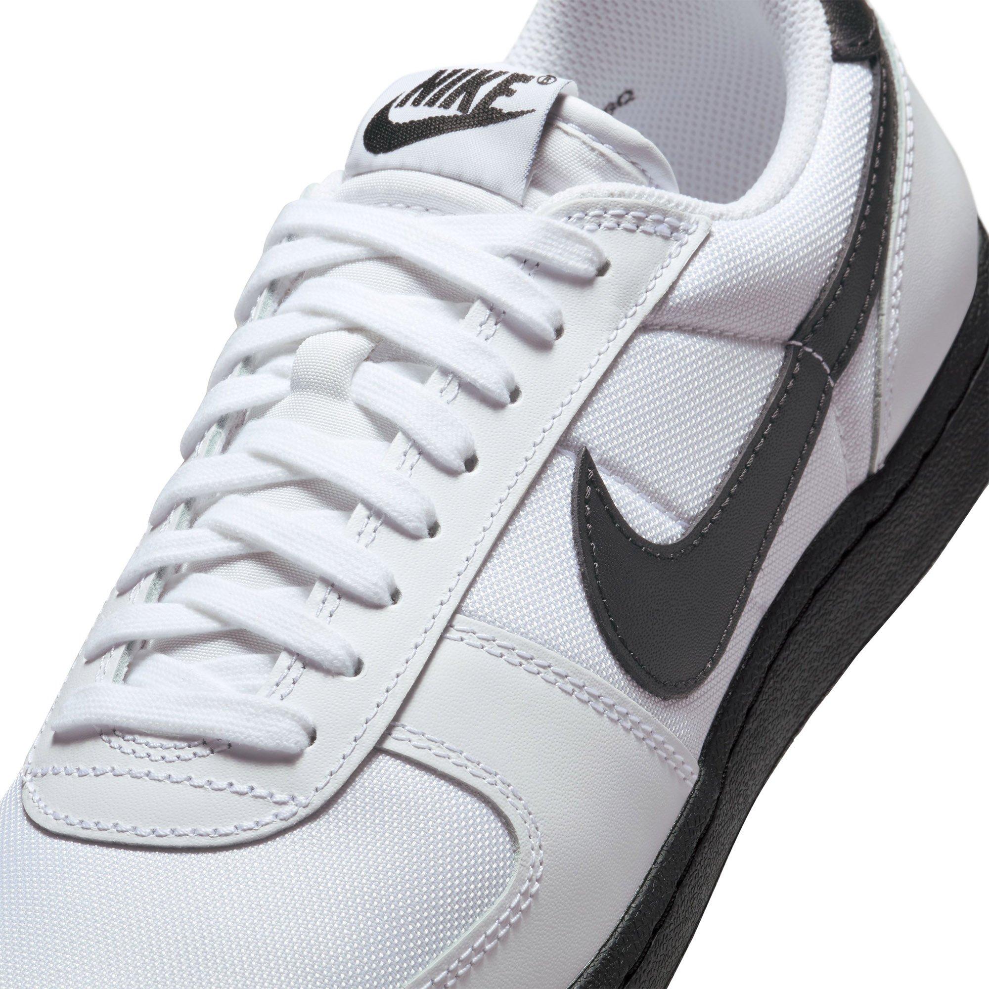 White/Black - Nike - Field General Leather Mens Shoes - 7