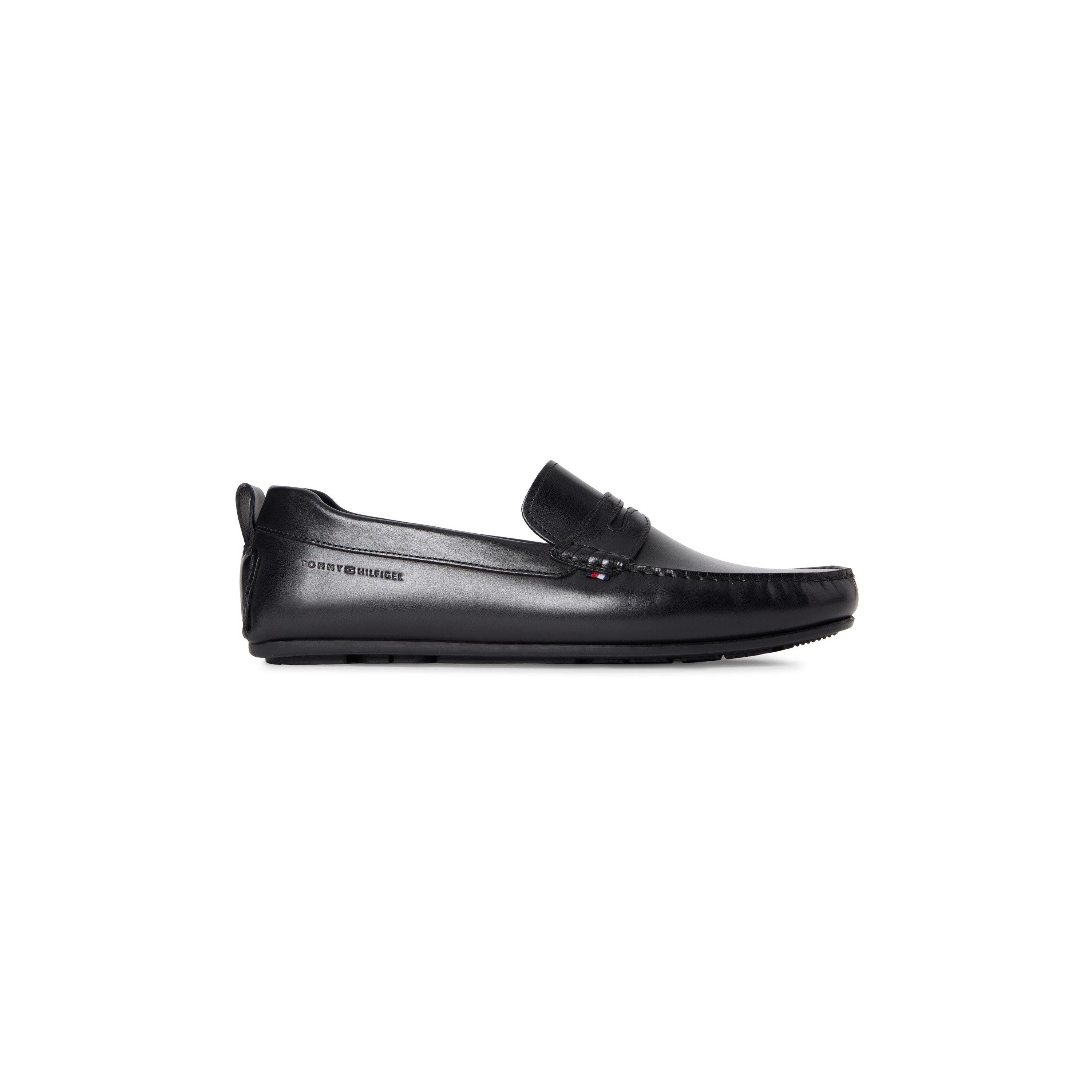 Tommy Hilfiger Men's Loafers - Triple Black - 8 (42)