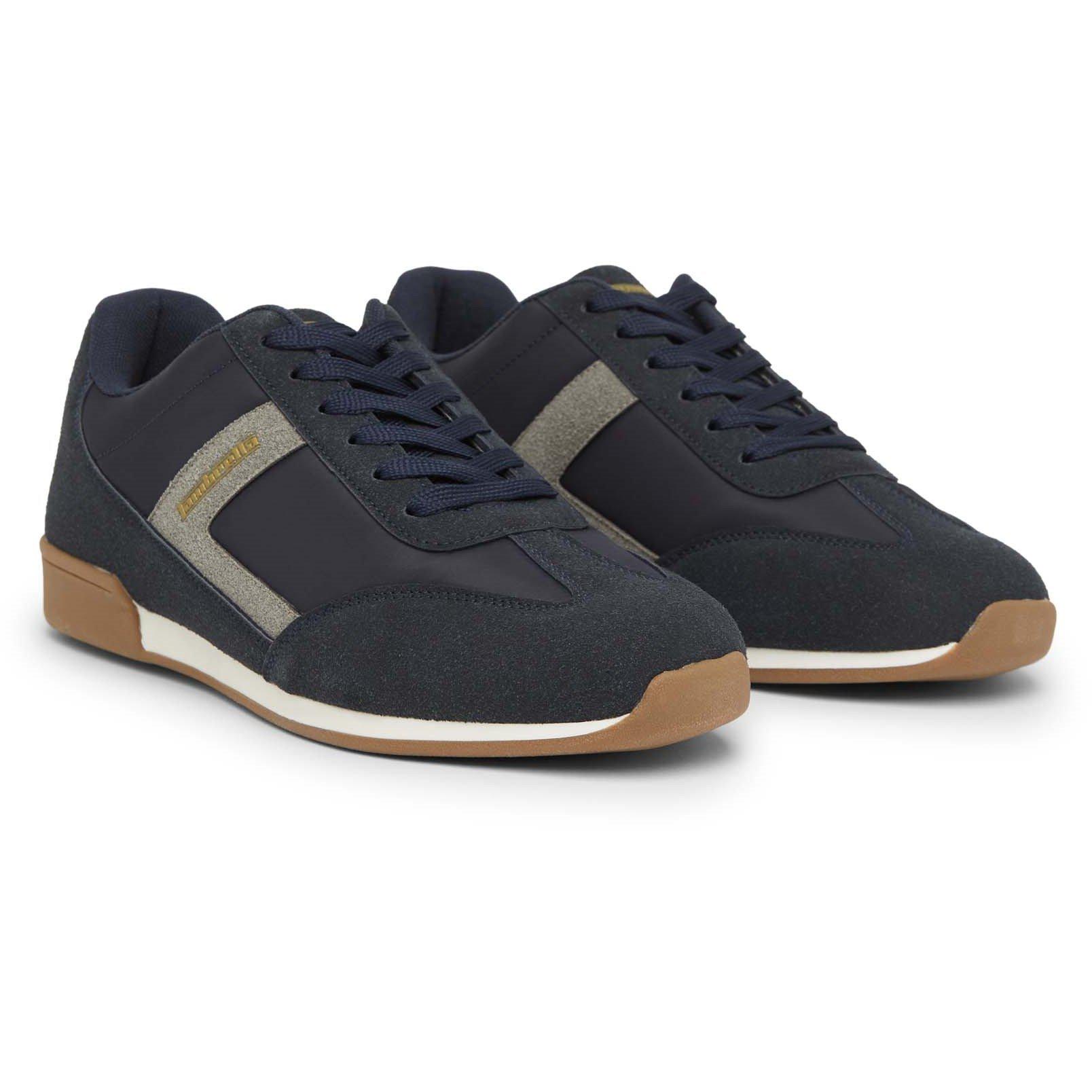 Navy - Lambretta - Panther Court Trainers - 4