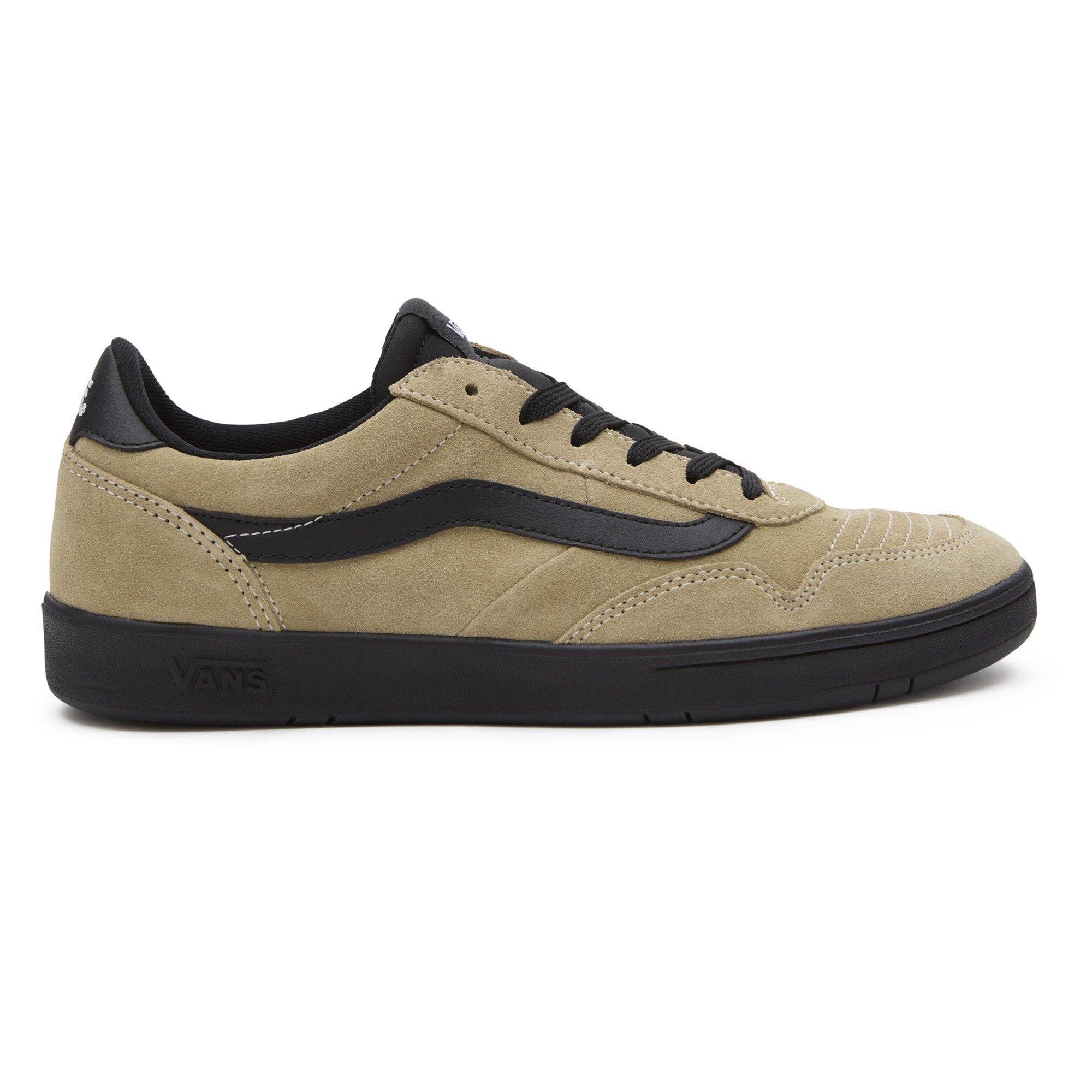 Khaki/Black - Vans - Men's Cruze Too ComfyCush Low-Top Trainers - 4
