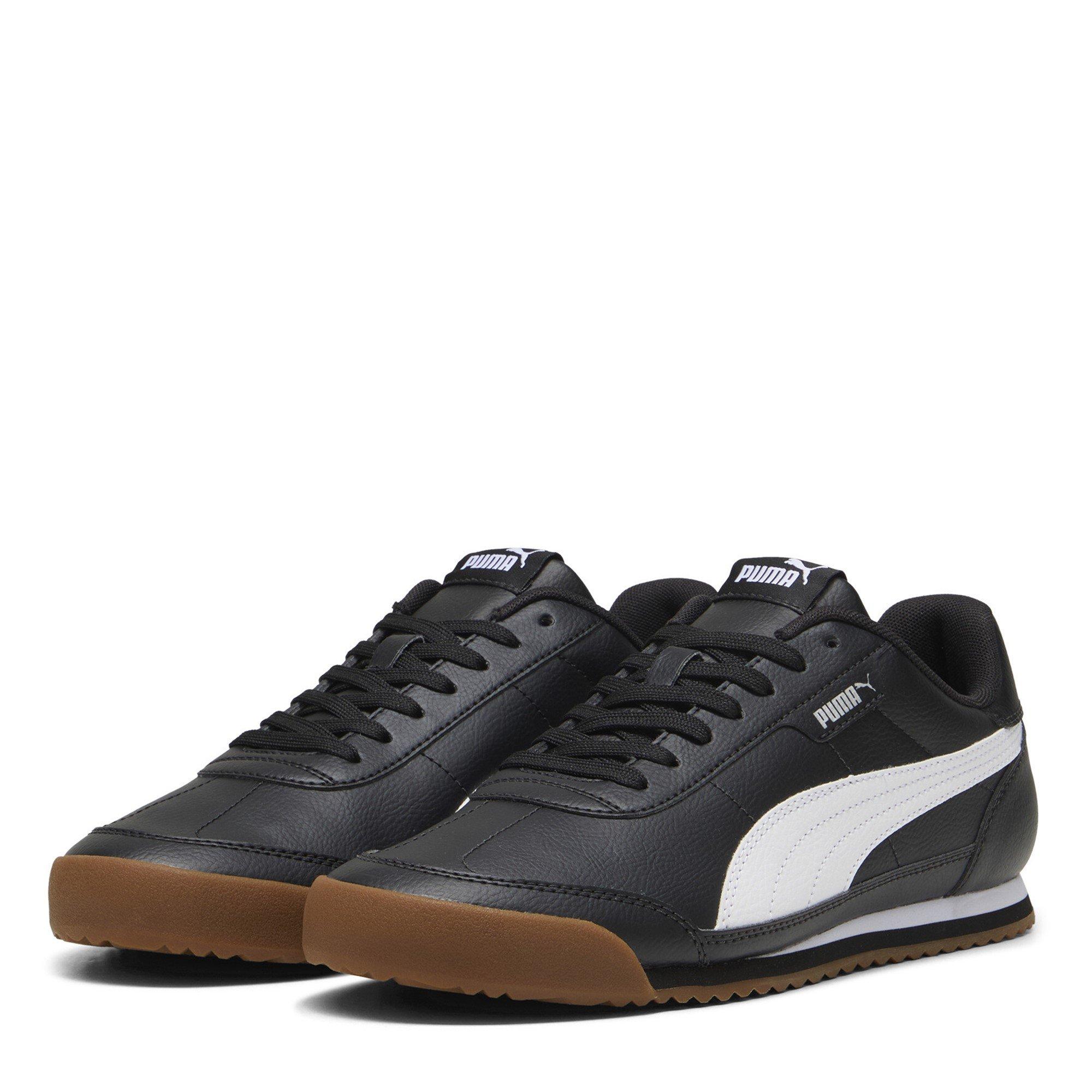 Zwart/Wit - Puma - Men's Turino II Low-Top Trainers - 1