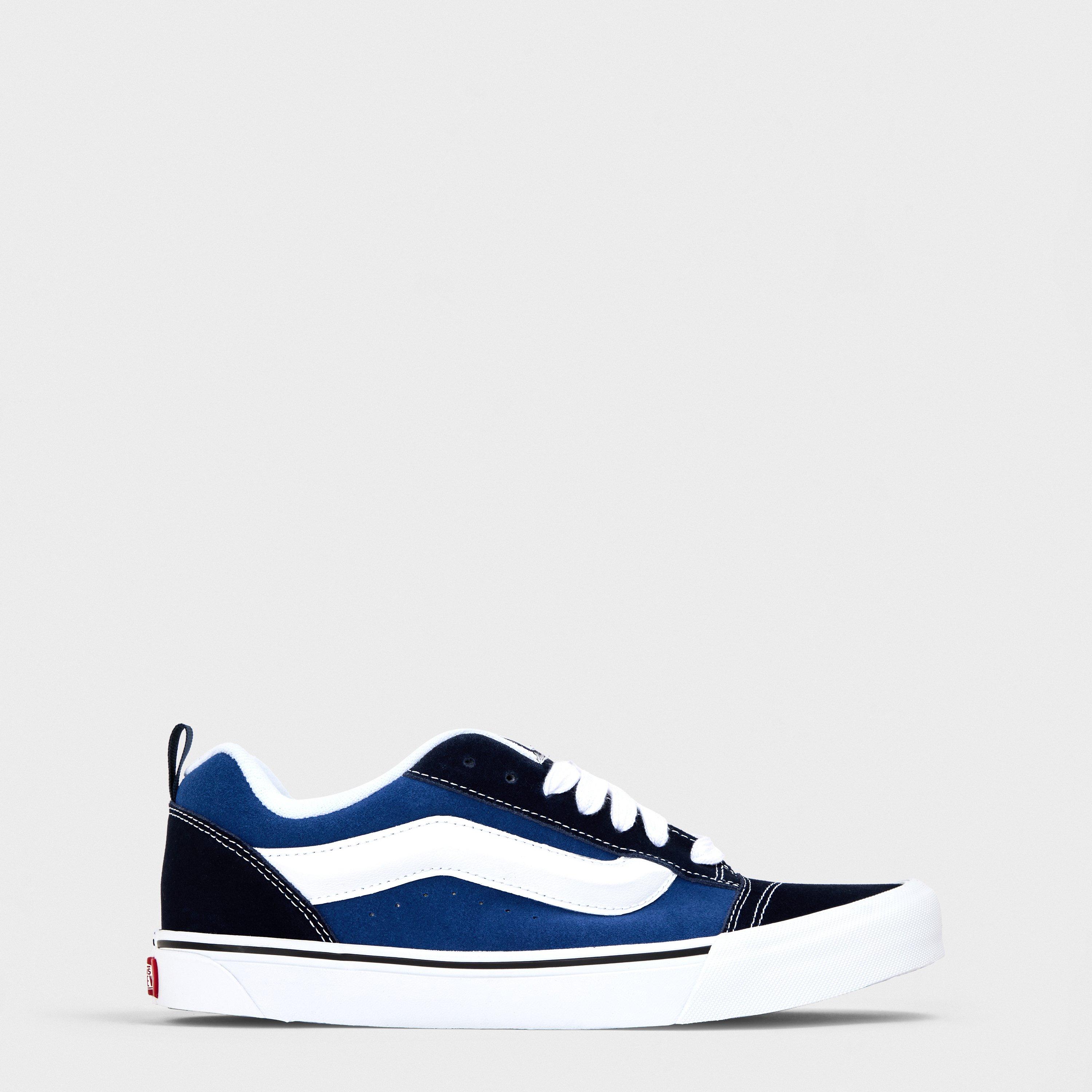 Vans Men's Knu Skool Shoes - Navy/White - 9 (43)