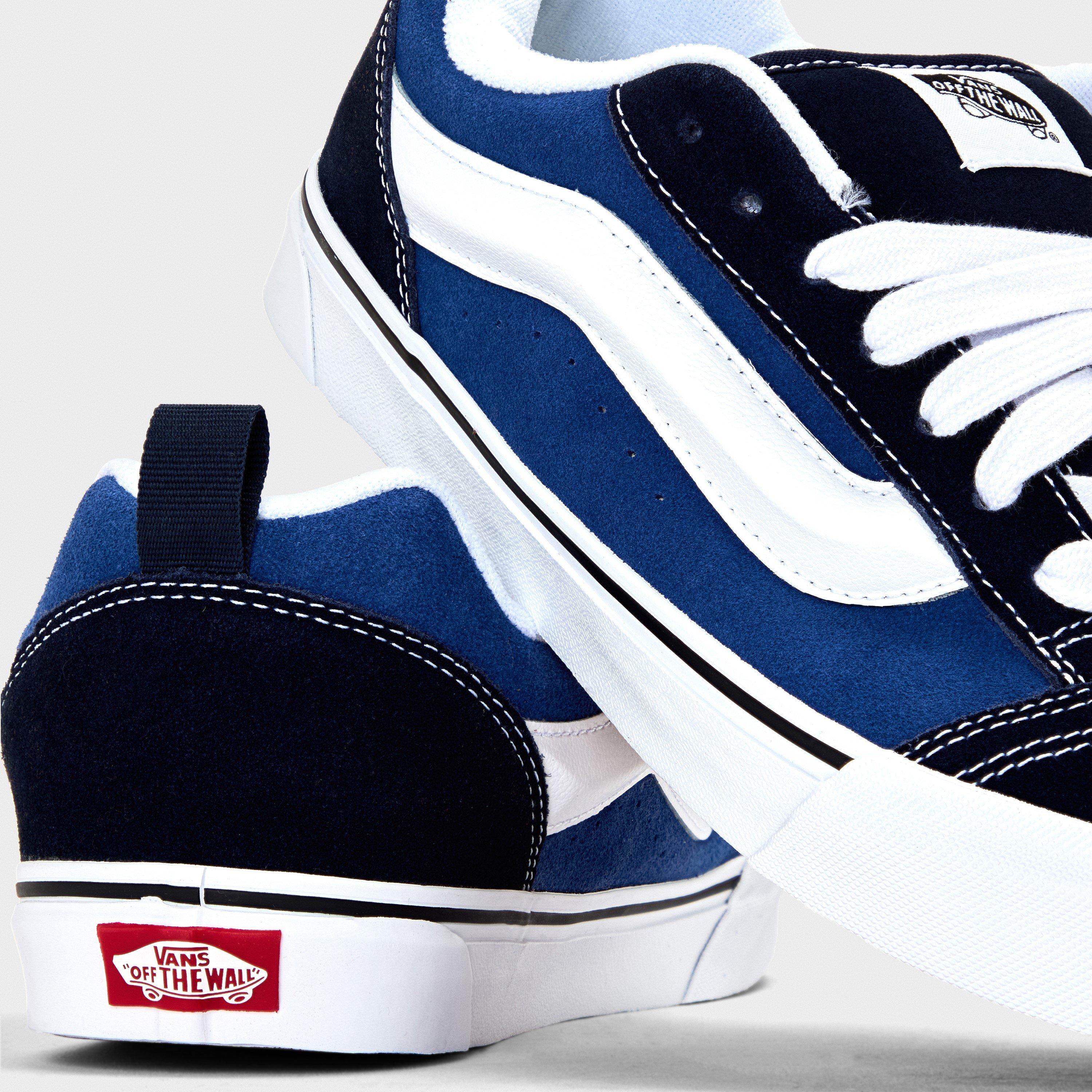 Mornarsko plava / bijela - Vans - Knu Skool Shoes Mens - 3