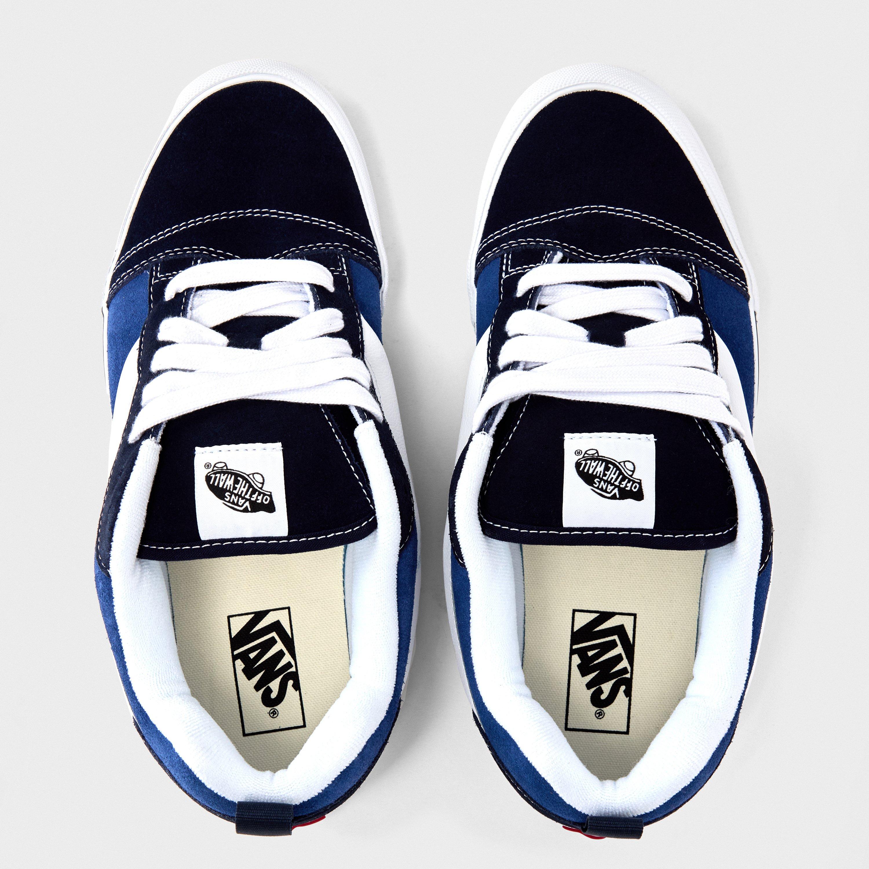 Mornarsko plava / bijela - Vans - Knu Skool Shoes Mens - 4