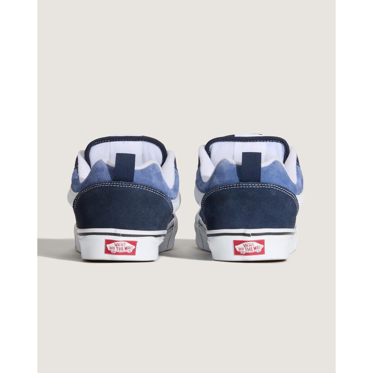 Navy/True Wht - Vans - Knu Skool Shoes Mens - 4