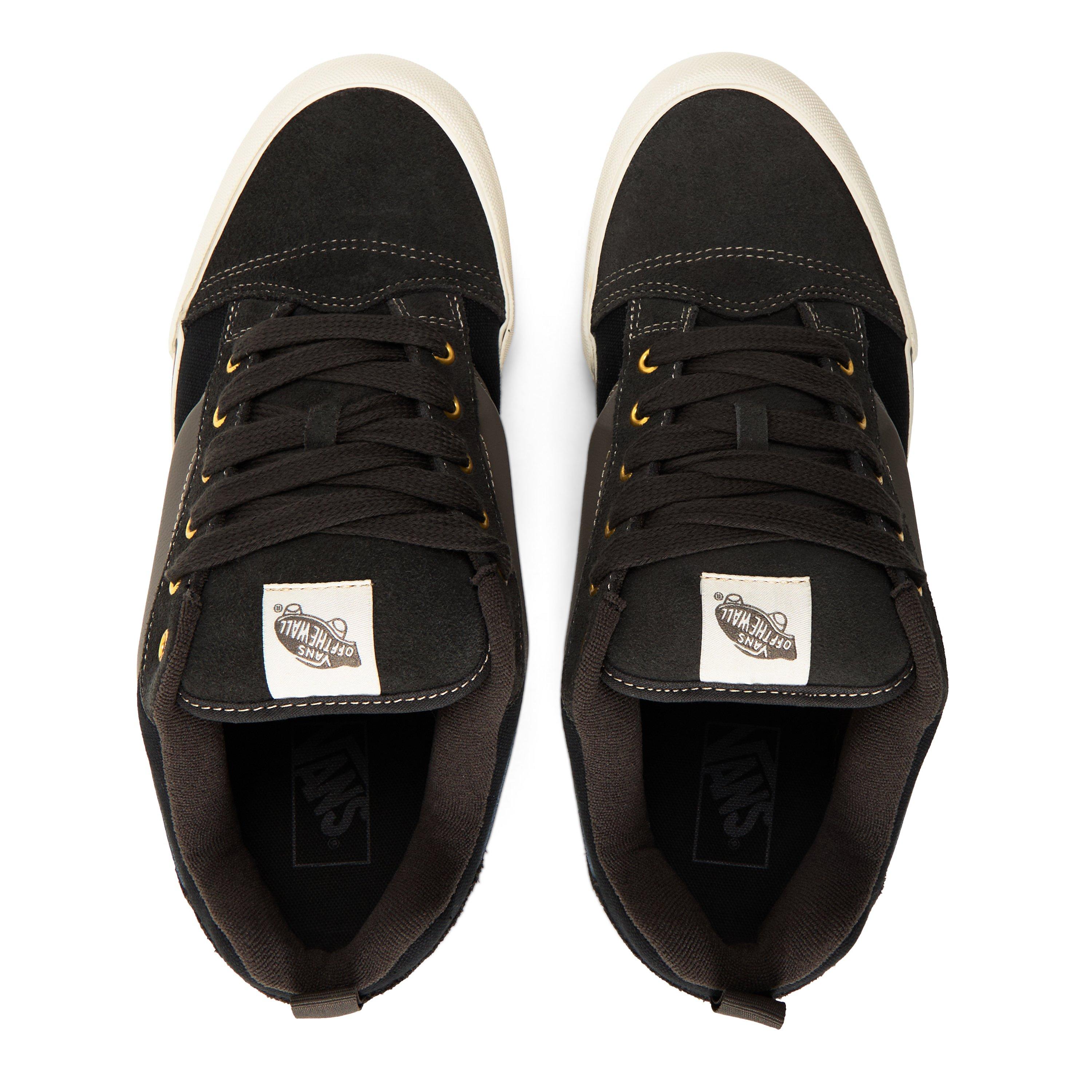 Schwarz/Grau - Vans - Knu Skool Shoes Mens - 4