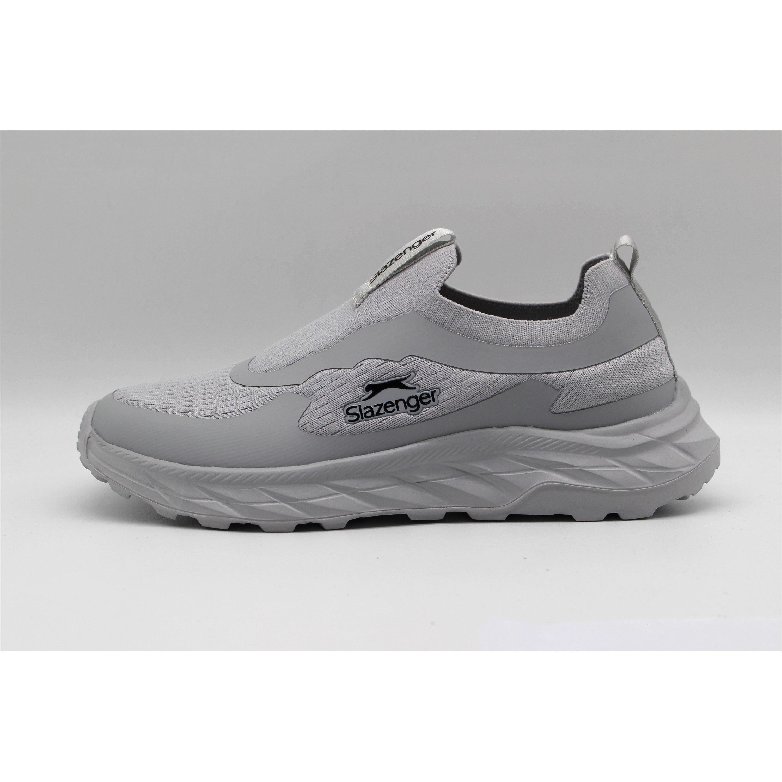 GREY - Slazenger - Men's JUNO Slip On Trainers - 2