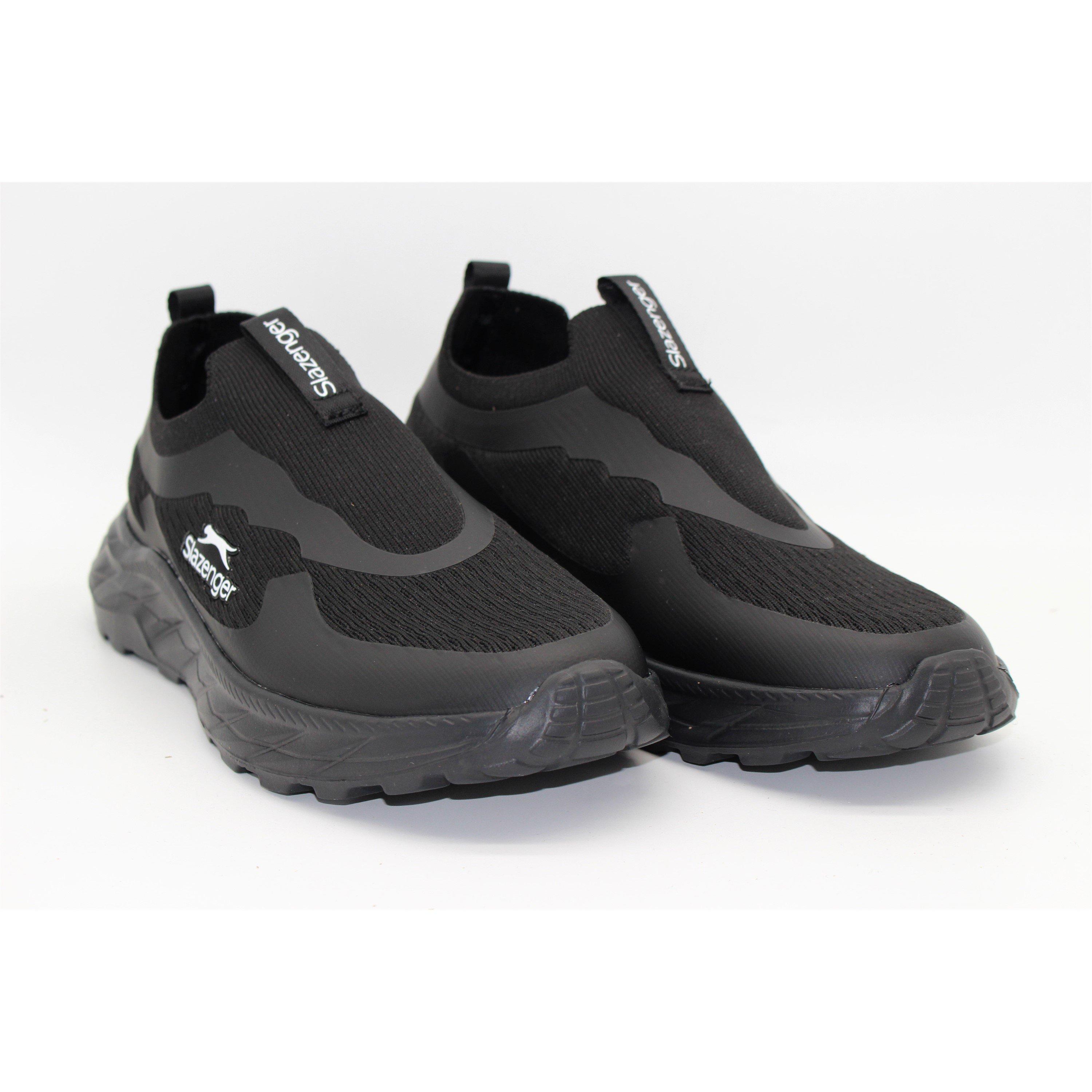 BLACK - Slazenger - Men's JUNO Slip On Trainers - 4