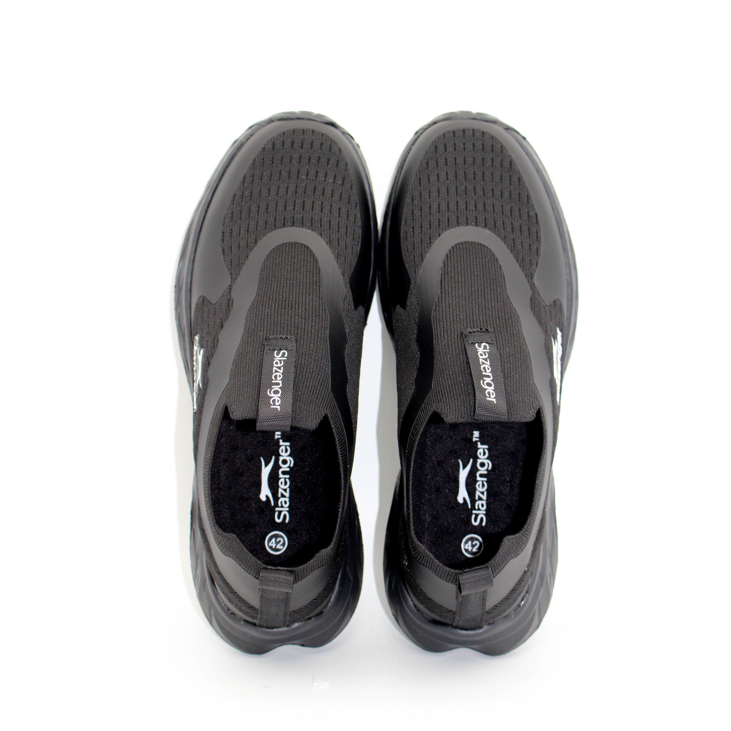BLACK - Slazenger - Men's JUNO Slip On Trainers - 6