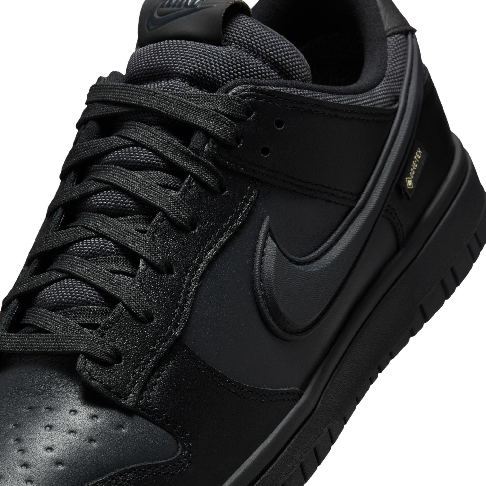 Black - Nike - Men's Dunk Low GTX Leather Runners - 7