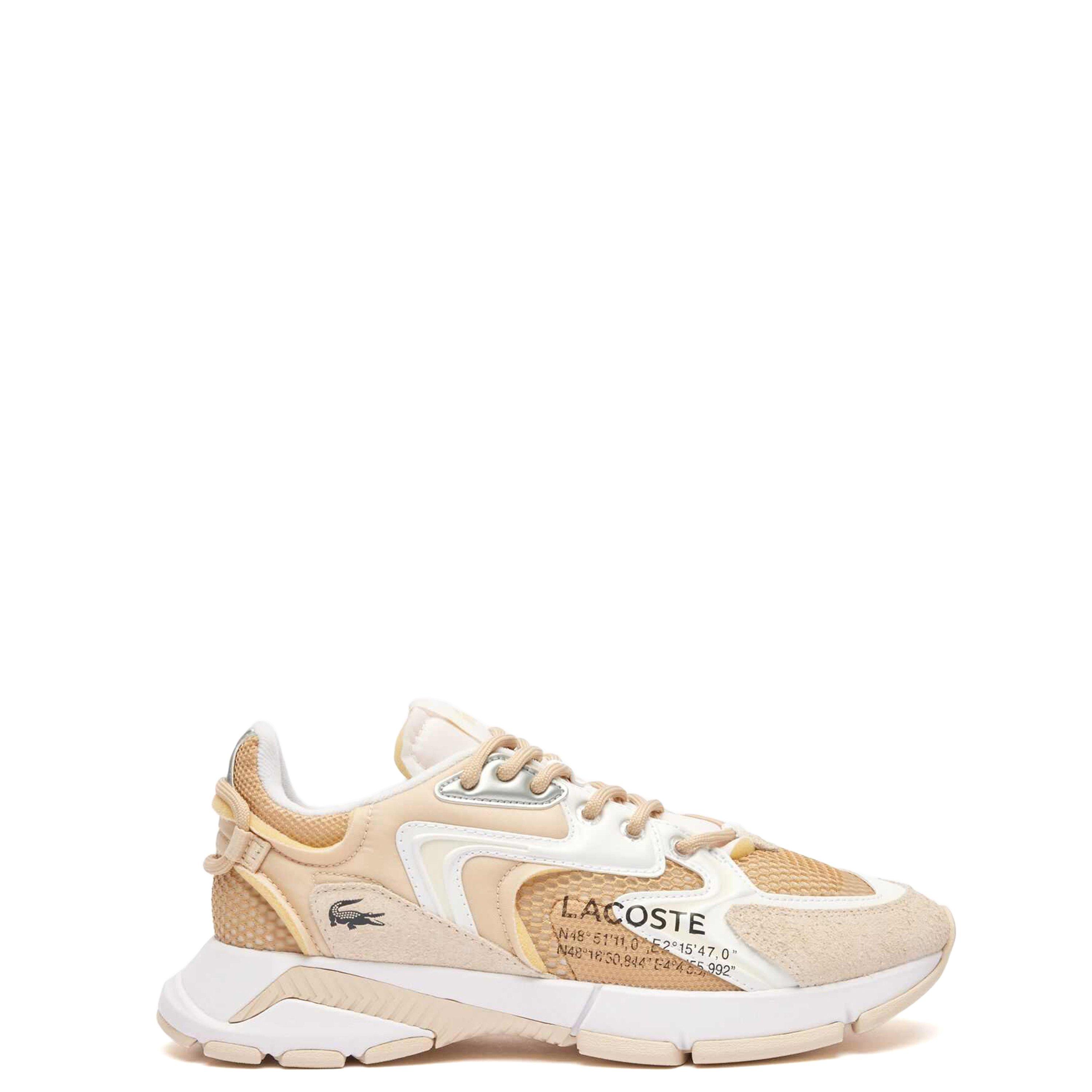 Lacoste Men's L003 Neo Sneakers - Litetan/White - 7.5 (41)