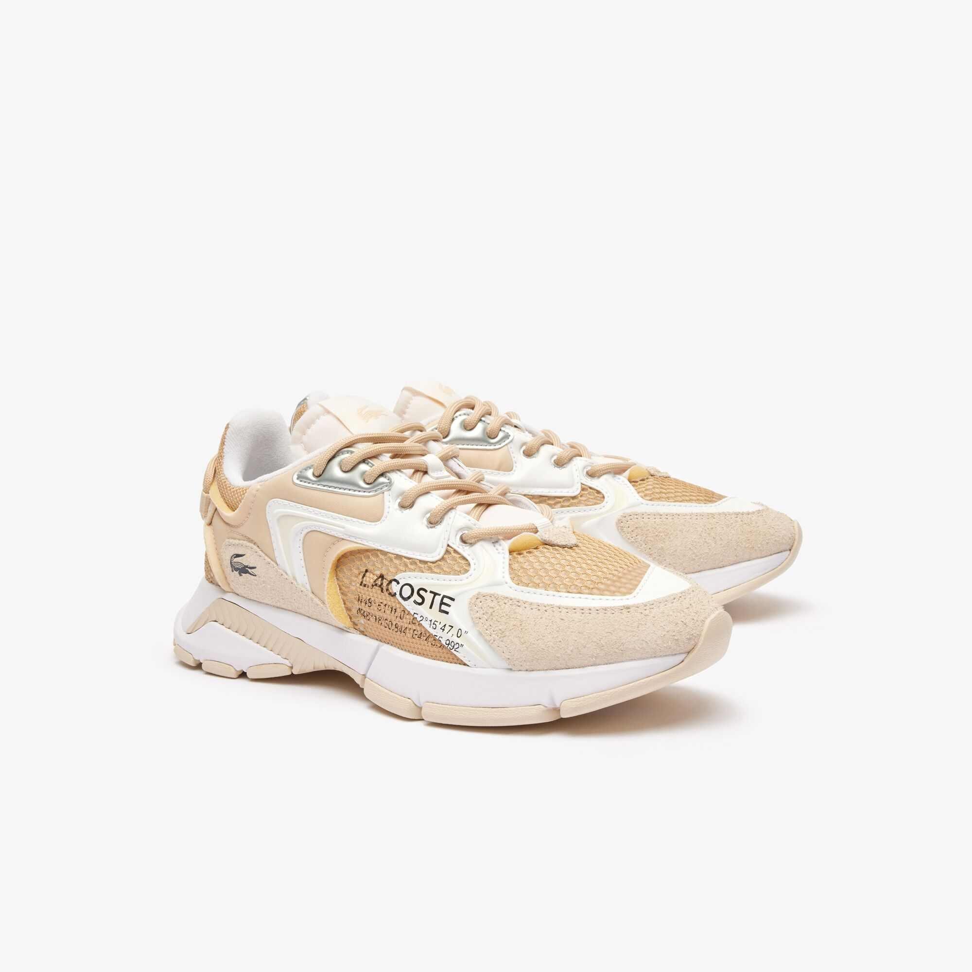 LiteTan/Branco - Lacoste - L003 Neo Sneakers - 2