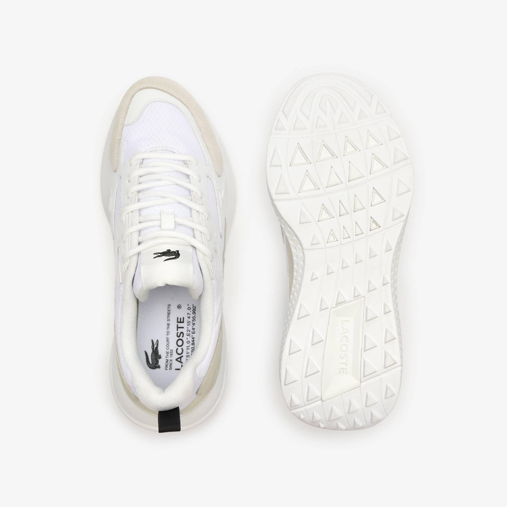 Blanc/Blanc - Lacoste - L003 EVO Trainers - 3