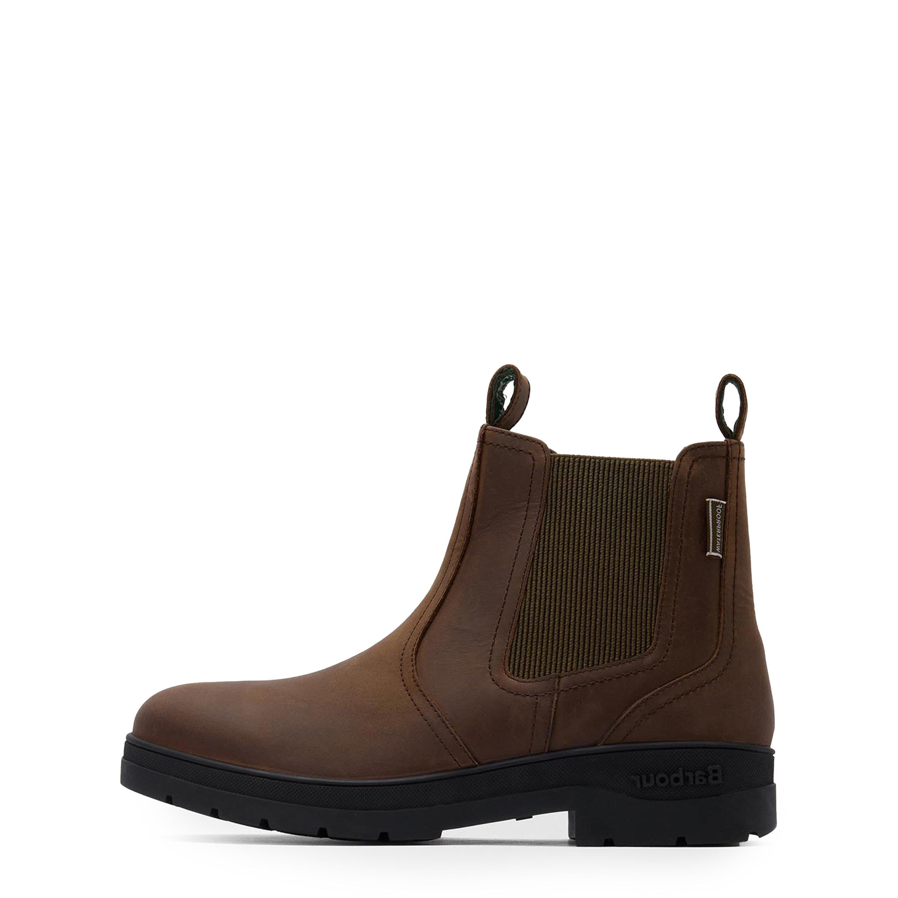Dark Brown - Barbour - Men's Turnbull Chelsea Boots - 2