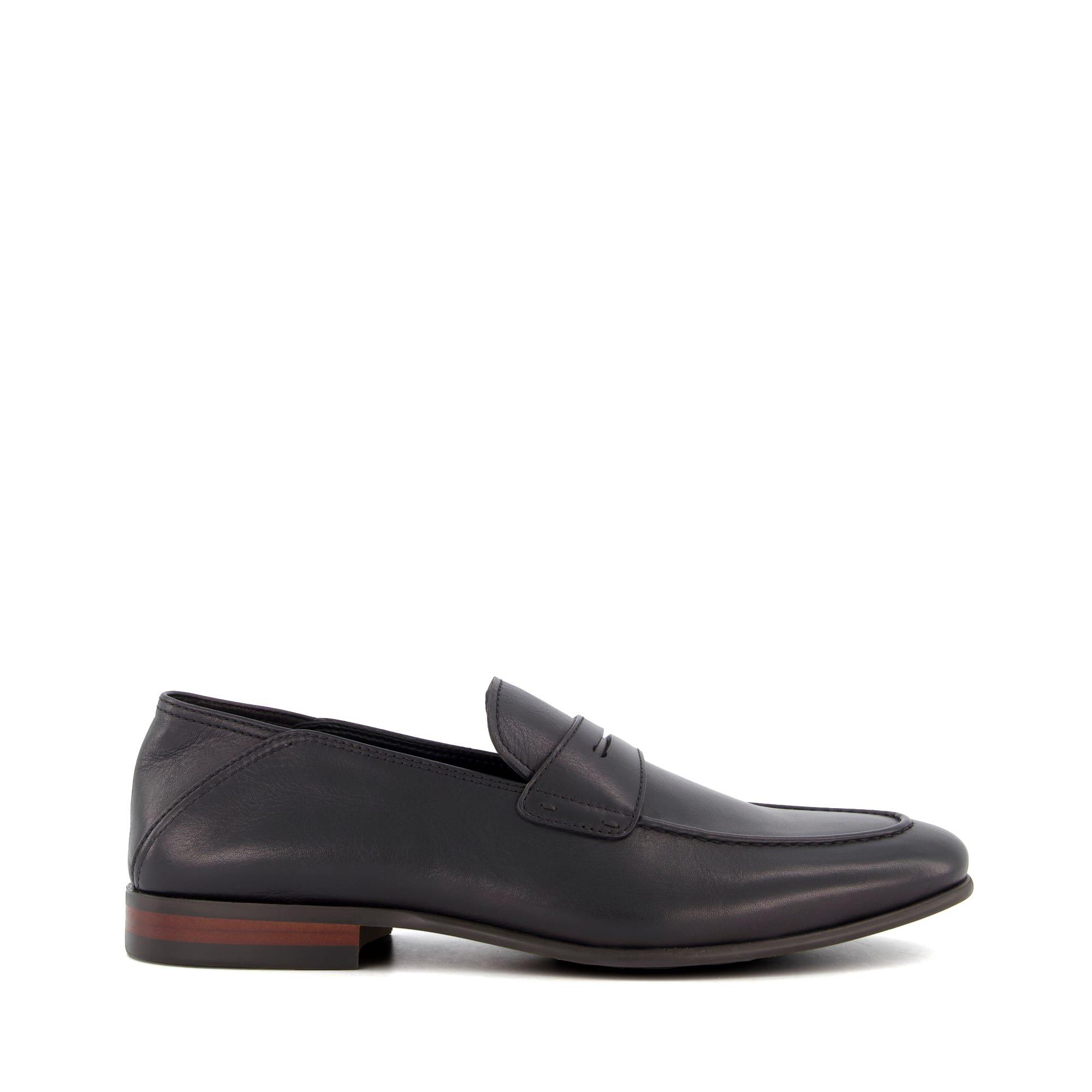 Dune London Men's Sync Loafers - Black Leather - 6 (40)