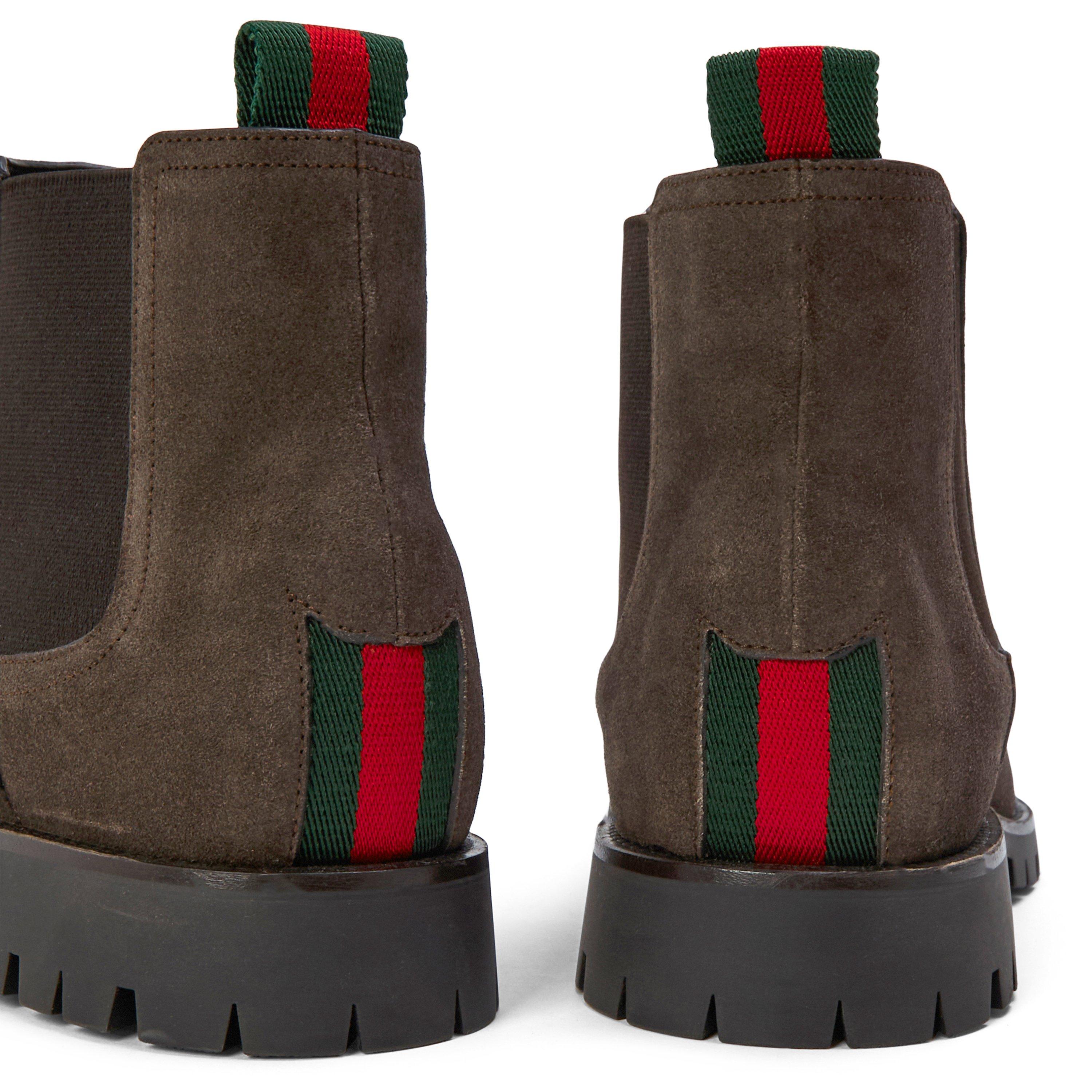 Brown - Gucci - Gucci Sylke Boot Sn64 - 3