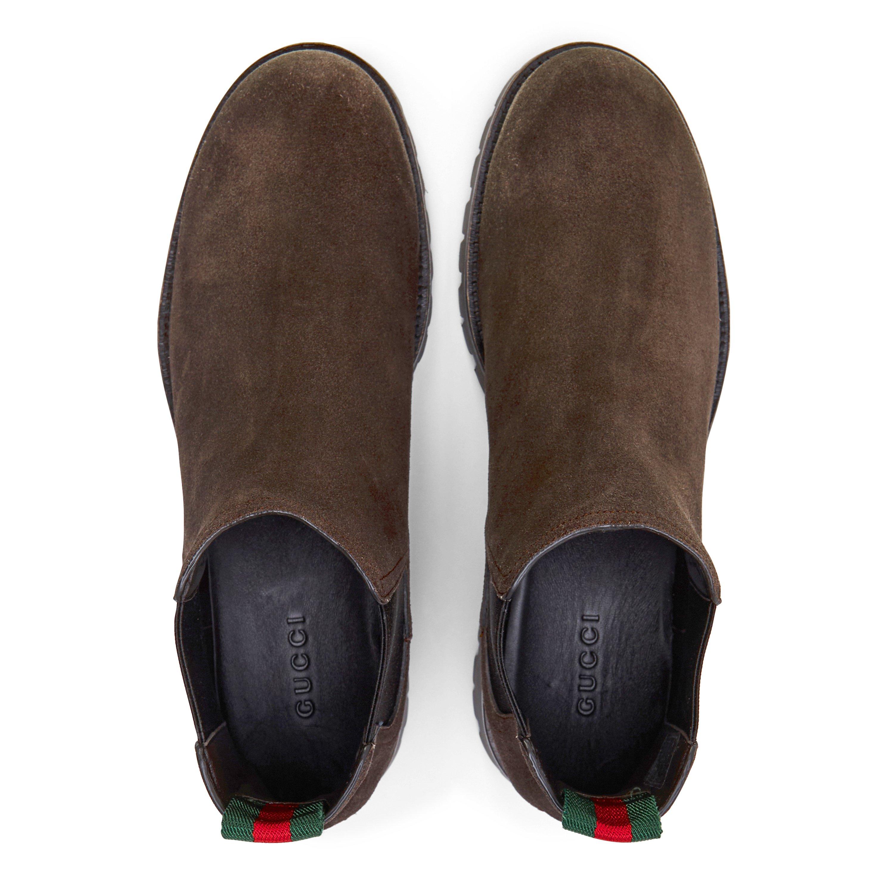 Brown - Gucci - Gucci Sylke Boot Sn64 - 4