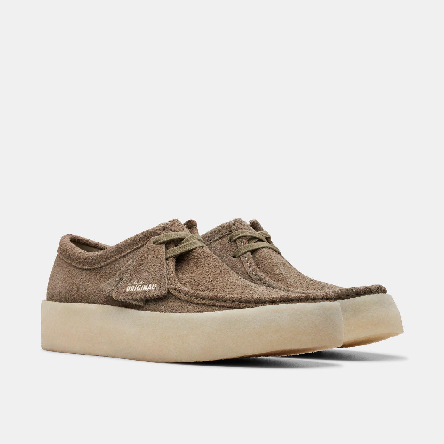 Pale Khaki - Clarks - Men's Wallabee Cup Boat Shoes - 4
