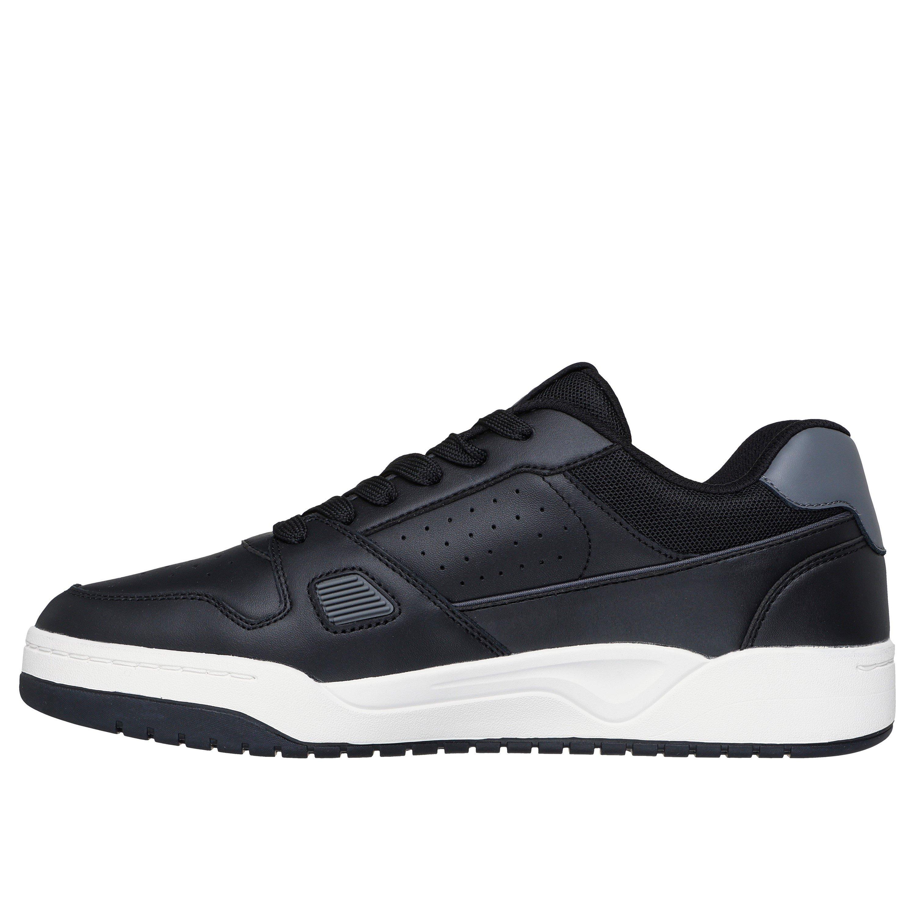 Black/White - Skechers - Harry Kane Collab Leather Low-Top Trainers - 2